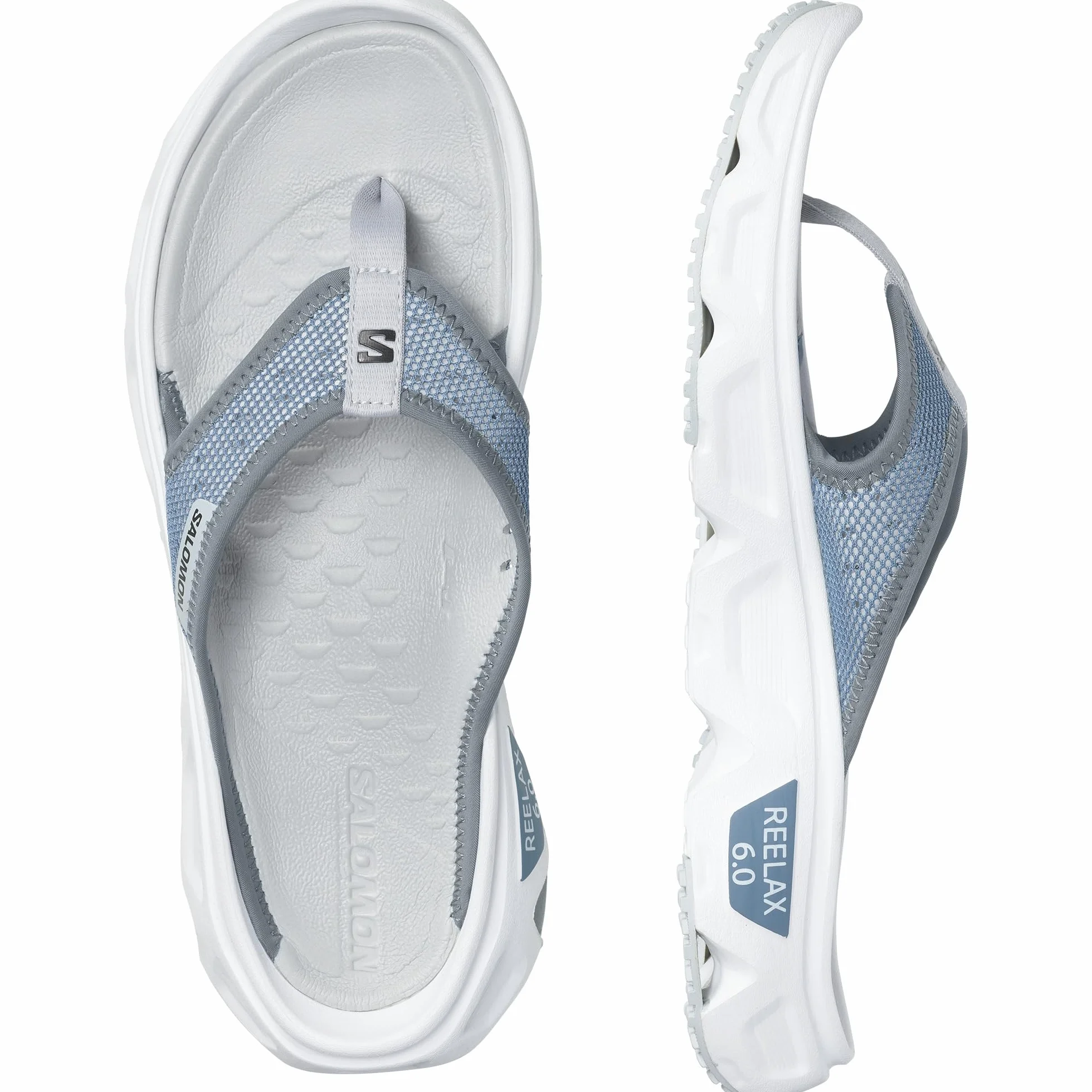 Salomon Reelax Break 6.0 Tongues de récupération pour Homme Foulée amortie Confort instantané