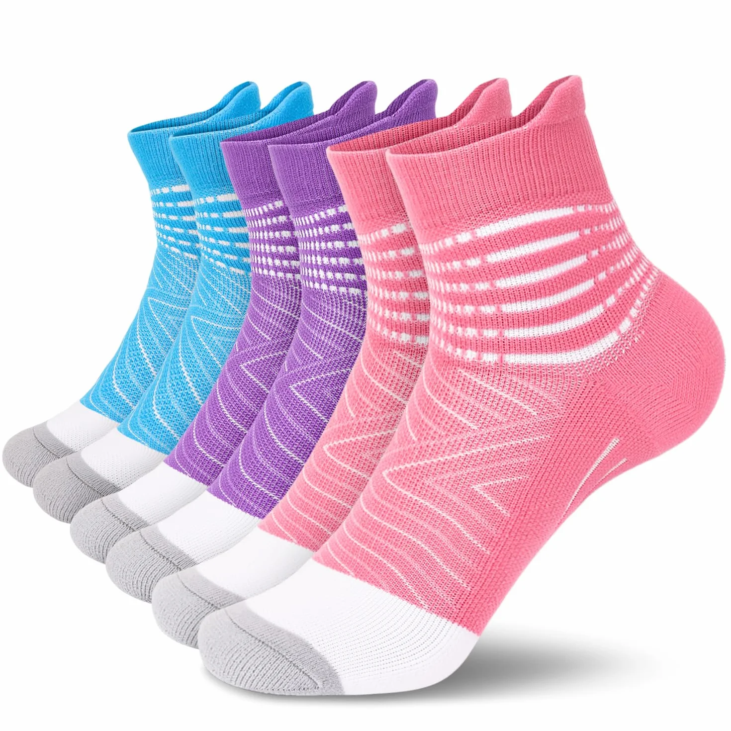 Bas de Contention Femme Chaussettes de Compression Course Fasciite Plantaire