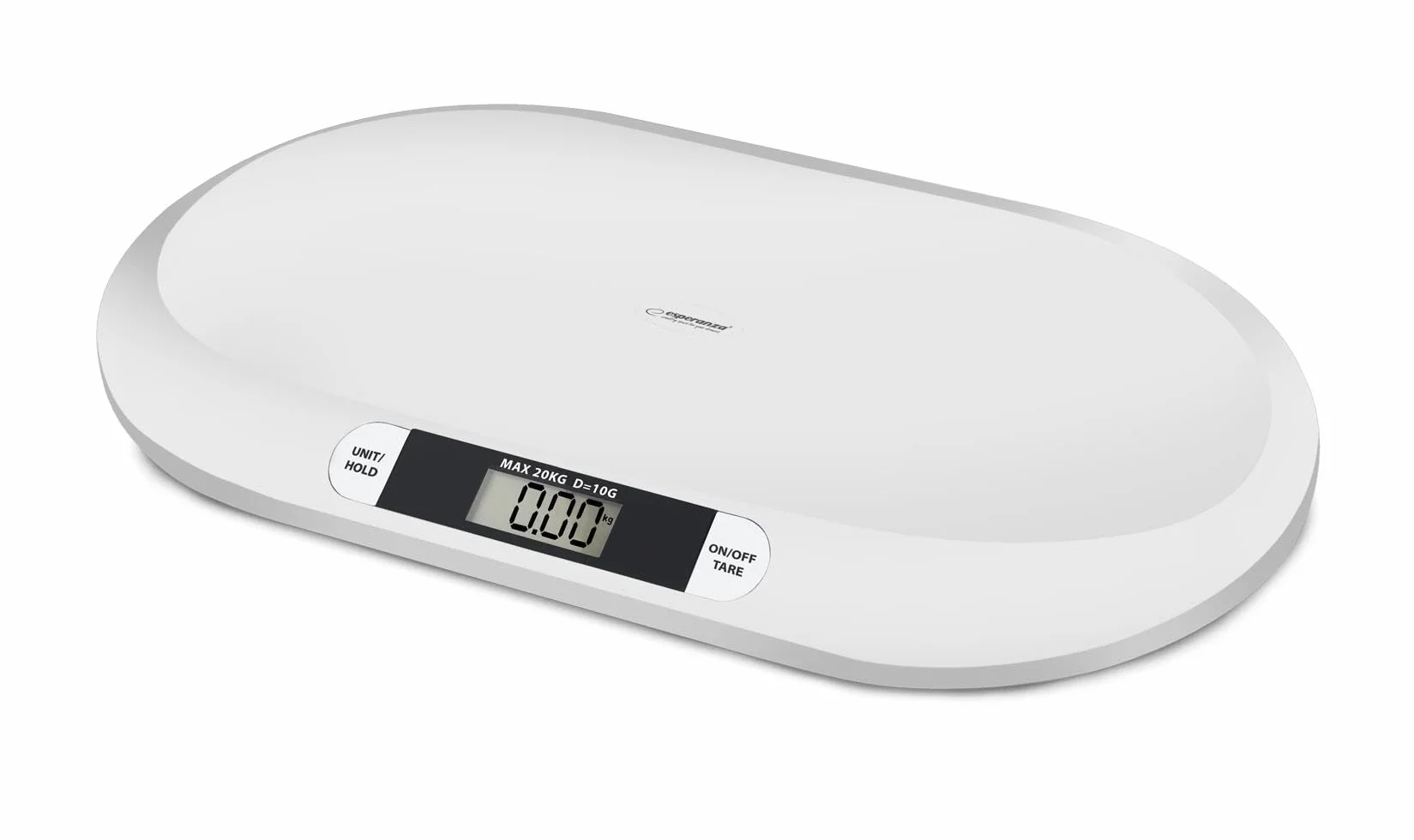 ESPERANZA BEBE EBS019 Digital Weighing Scale for Children, Electronic White