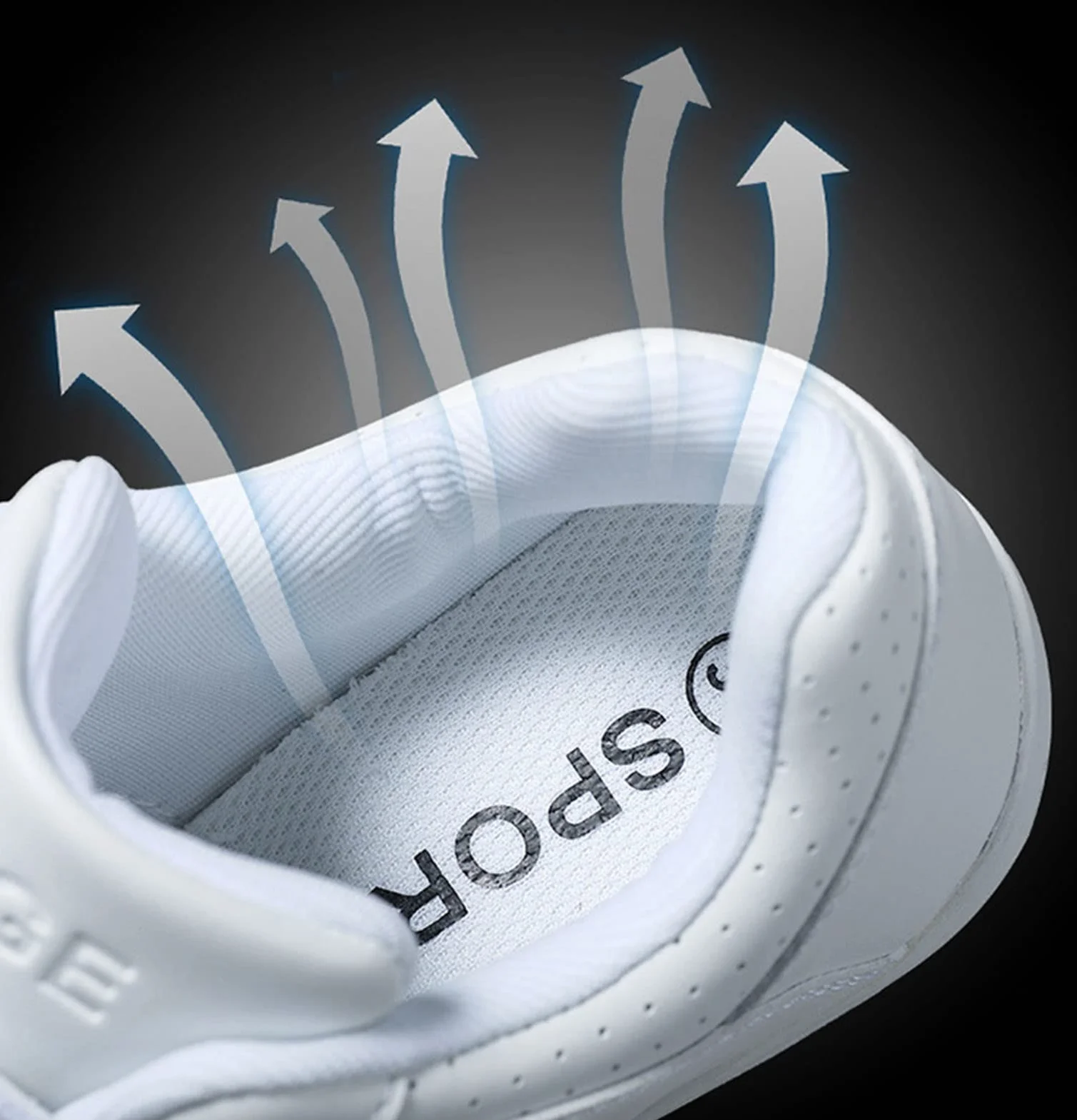 Chaussures de Danse Hommes Femmes Modern Soft Bottom Jazz Aérobic Respirant Dance Fitness 42 EU Blanc