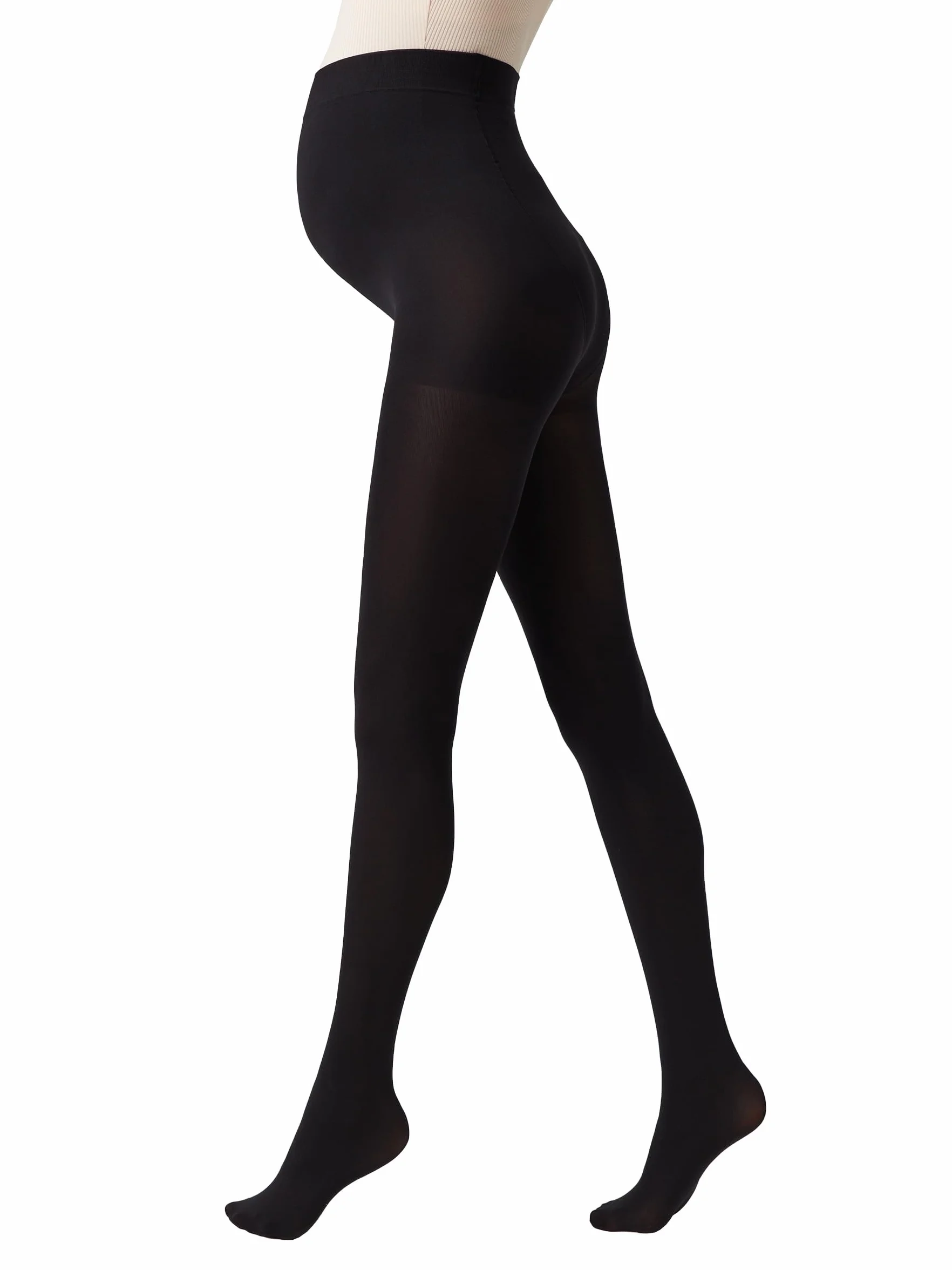 Conte Amore Collant Maternité Noir 60 DEN Taille - Collants Femmes Enceintes