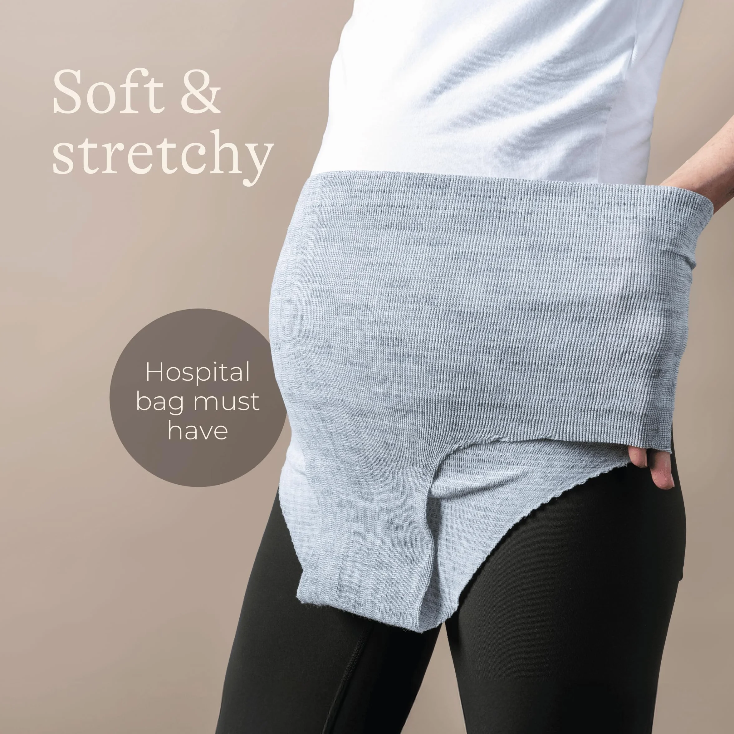 Lansinoh Slips Filet maternité lavables X4 - sous-vêtements doux et respirants pour post-partum