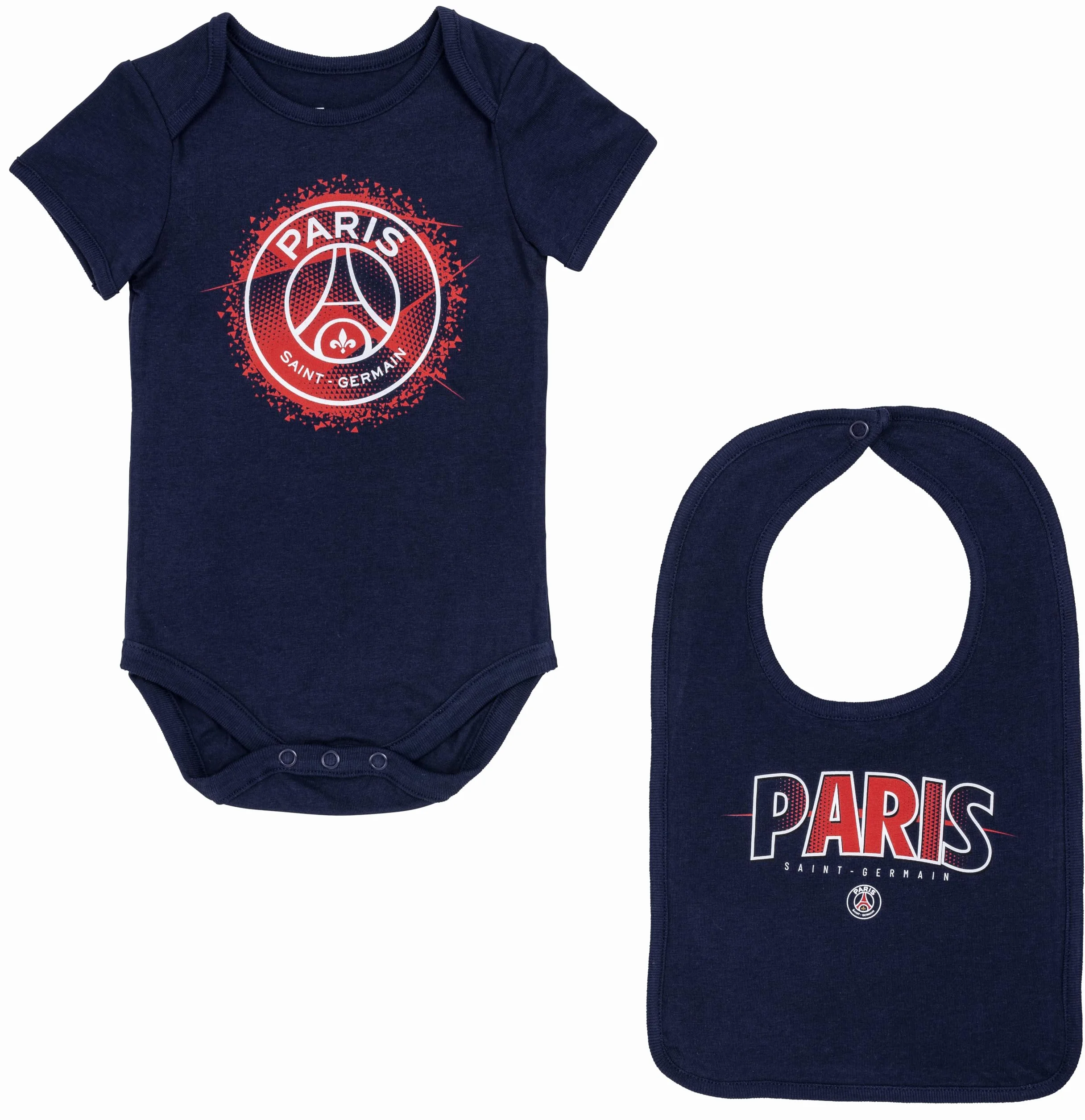 Paris Saint Germain Bavoir bébé Officiel PSG Body