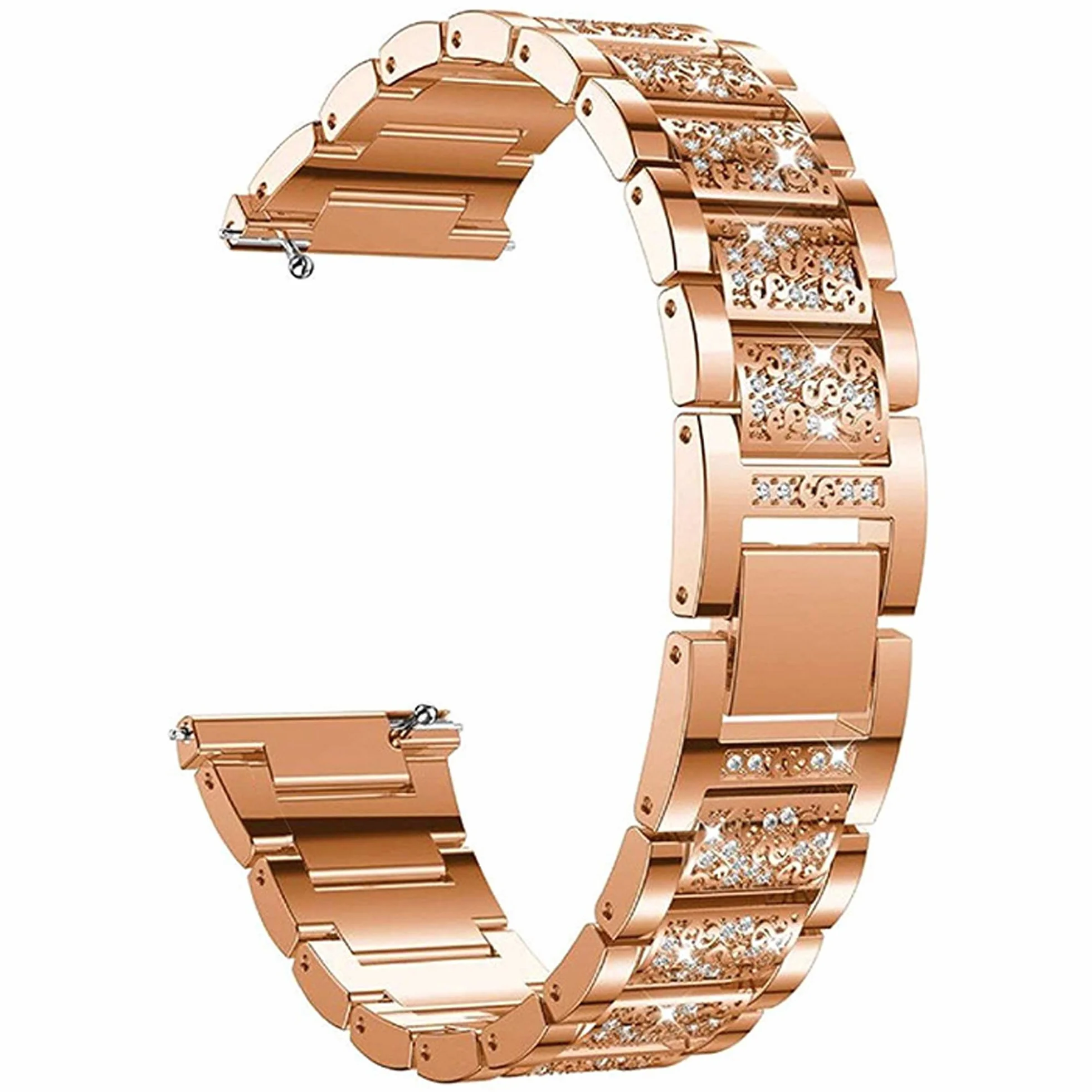 Blueshaweu Bracelet métallique en acier inoxydable pour femme compatible Ice-Watch Ice Smart Series 18 mm 20 mm 22 mm