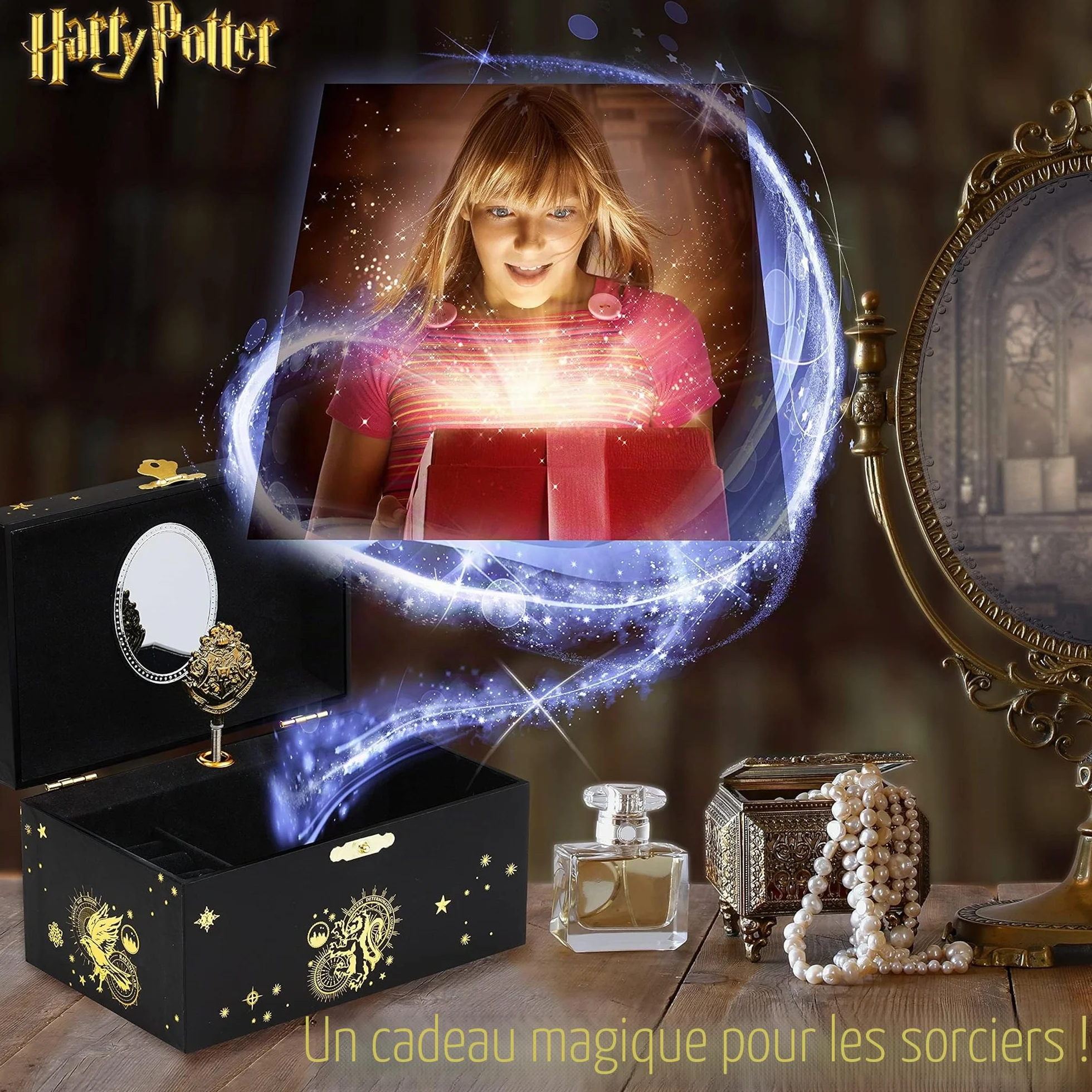 Harry Potter Boite à Bijoux Musicale Coffret Enfant