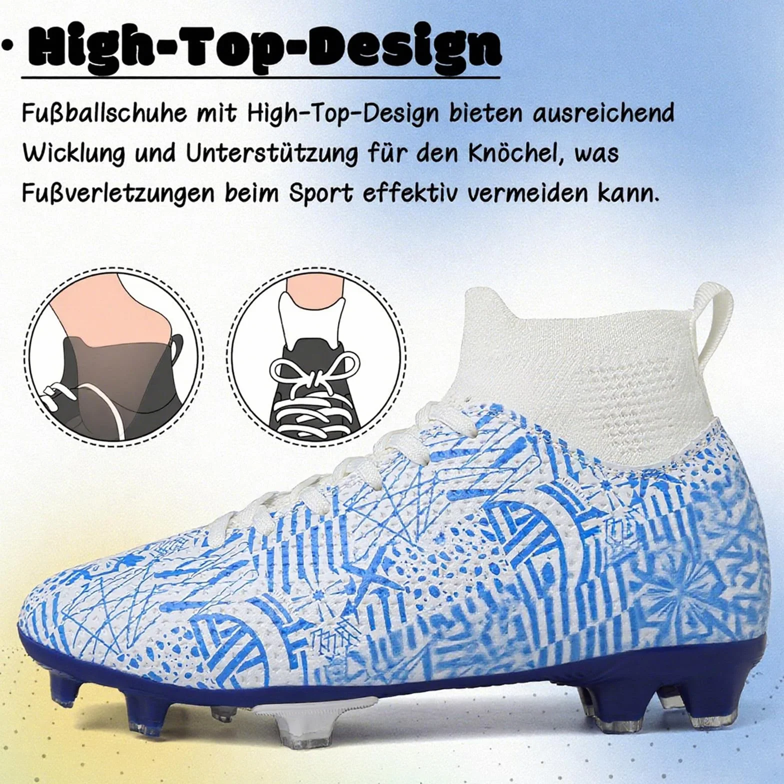 Chaussures de football enfant AG garçon fille
