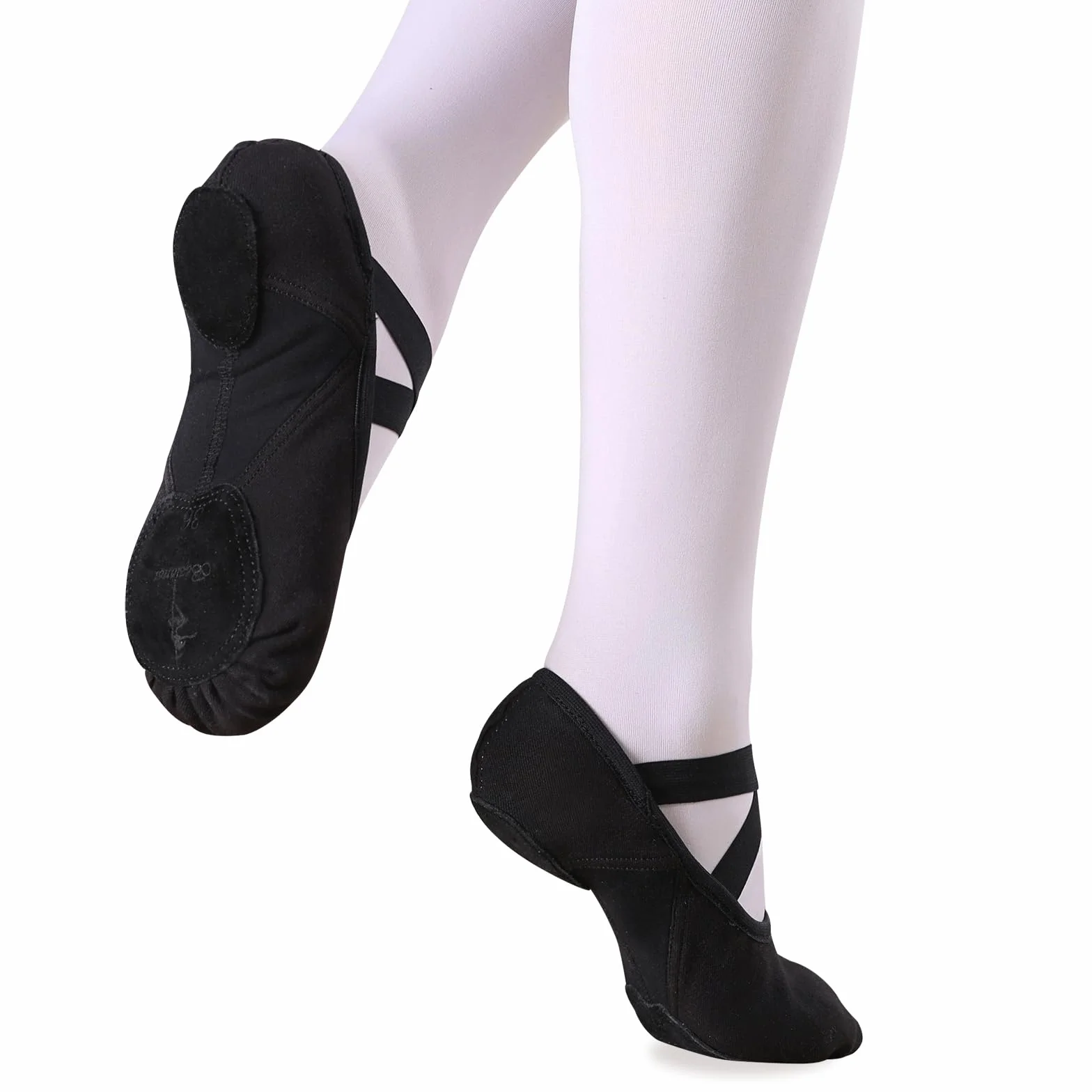 Bezioner Chaussures de Ballet Très Élastique Chaussons de Danse Classique pour Filles et Femmes
