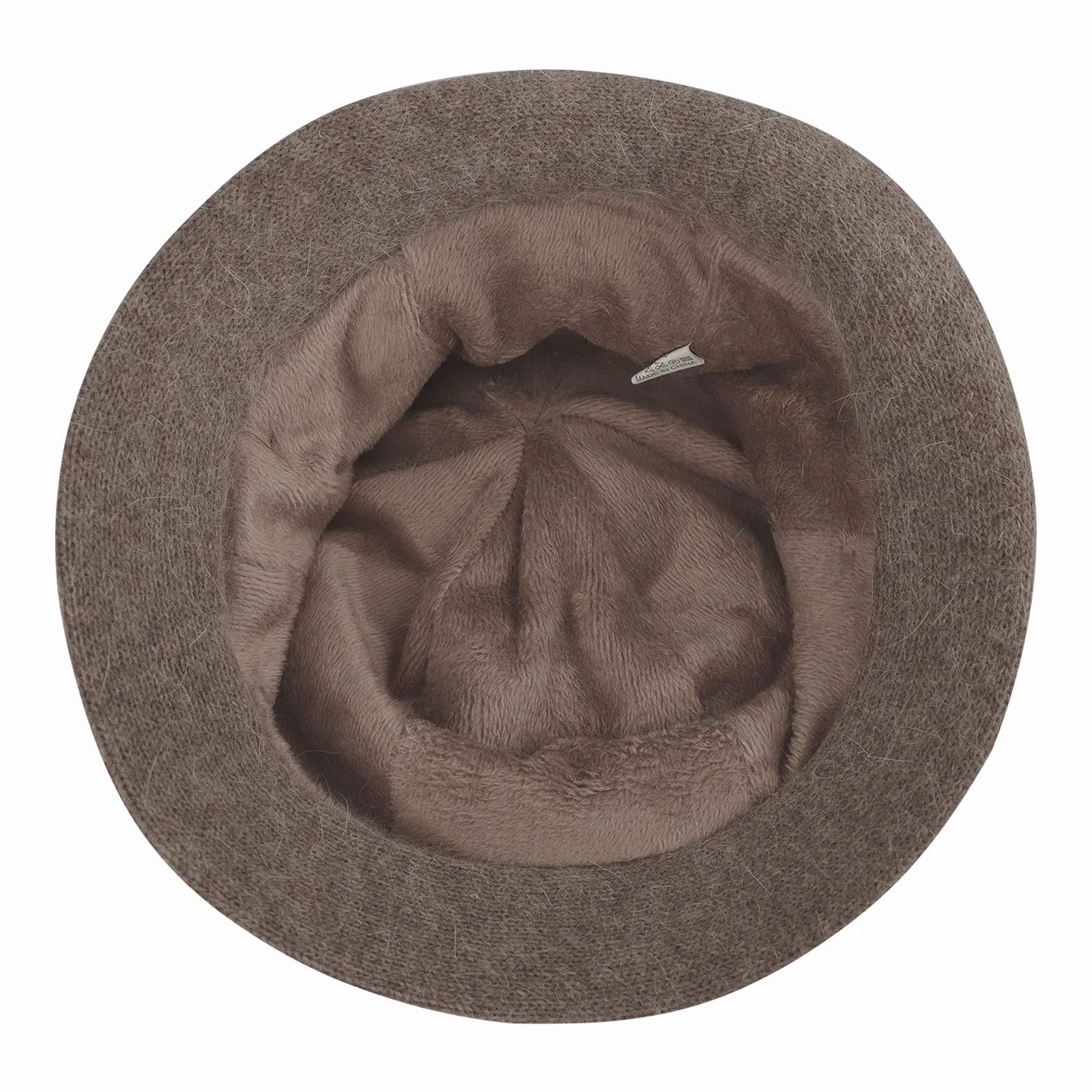 Chapeau Melon Hiver Femme 1920s Rétro Fedora Laine Chaud Chapeau d'hiver Seau Floral Cloche Mariage Chapeaux Bob Capeline Automne Hiver Kaki Violet Noir