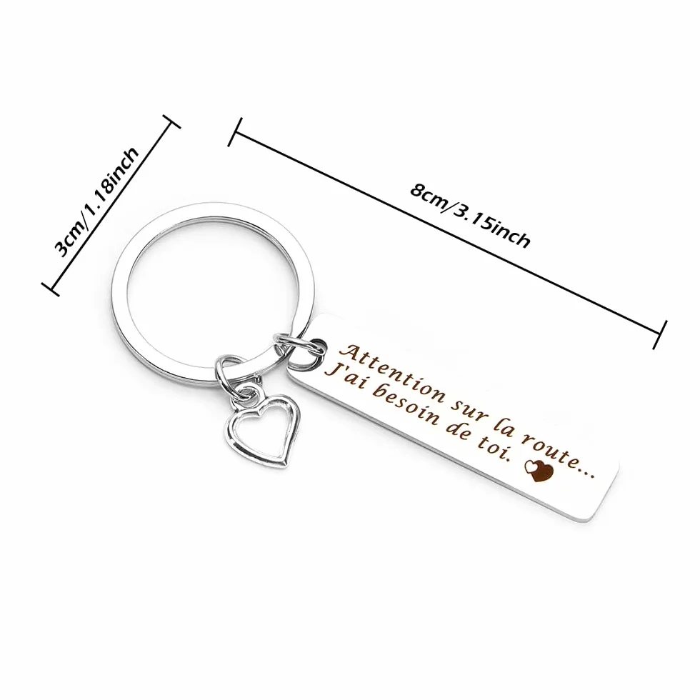 Porte Clef Saint Valentin Cadeau Original Pour Homme Femme Couple