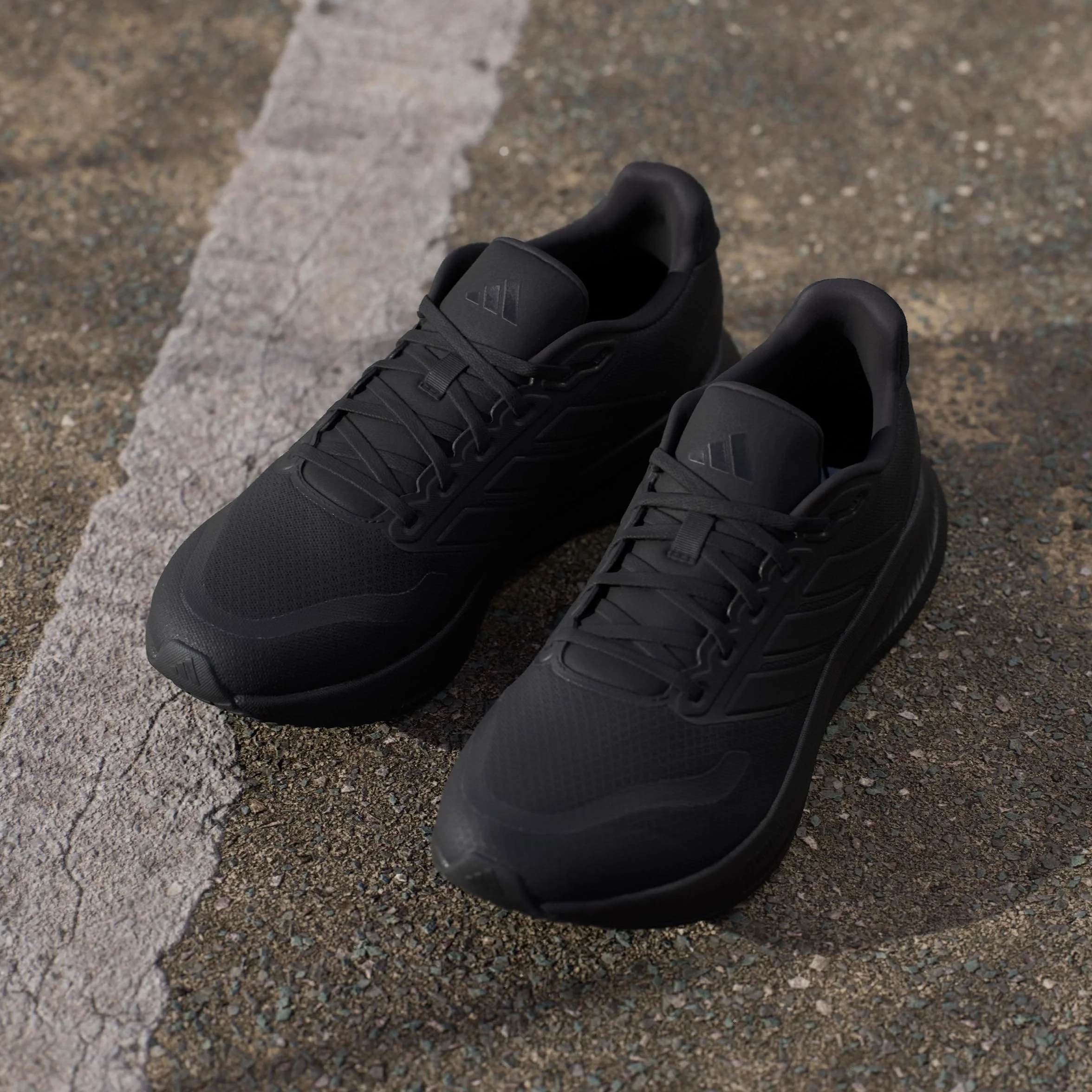 Adidas Runfalcon 5 Buty do Biegania Męskie, Core Black, 42 EU