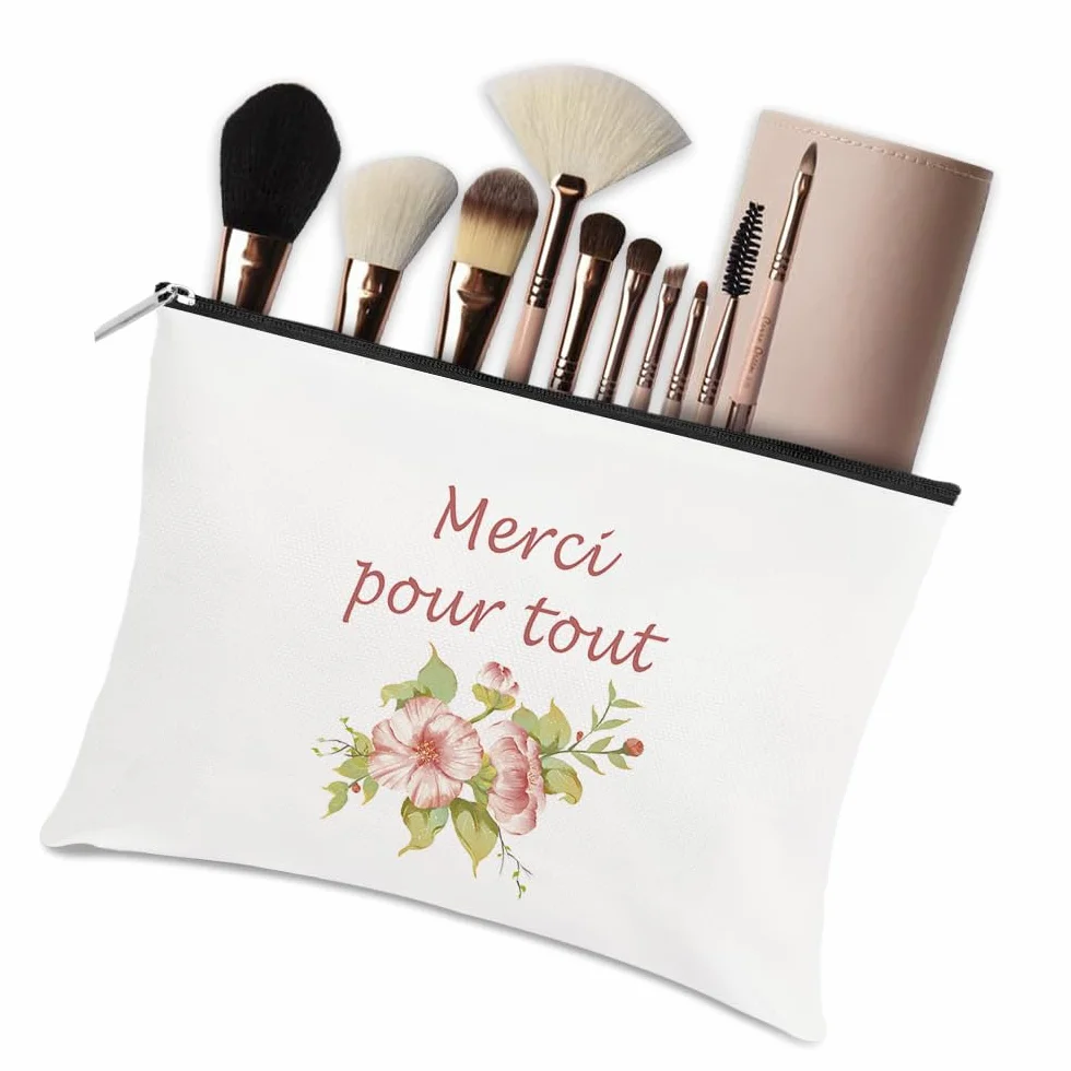 Trousses Maquillage Cadeau Femme Remerciement Atsem Maitresse Patron Infirmiere