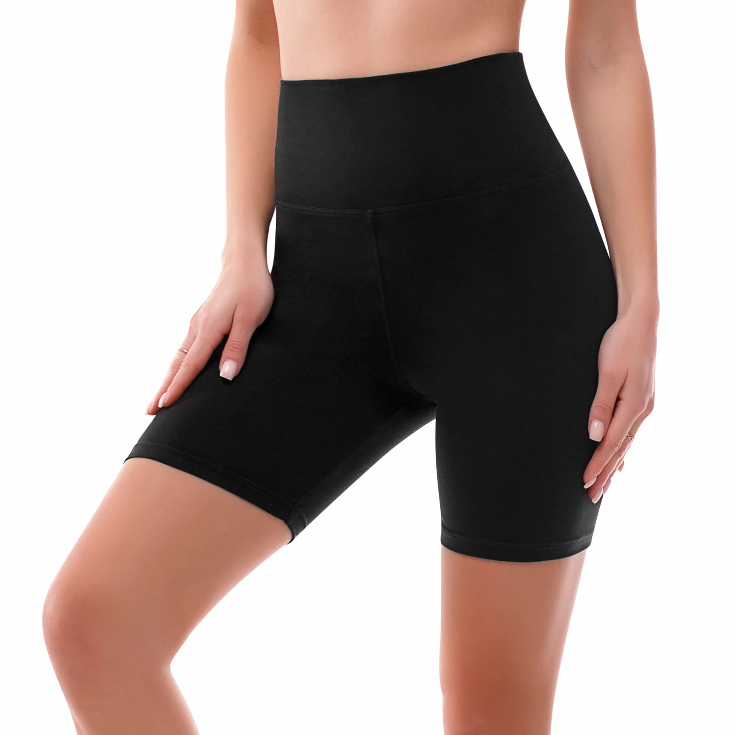 SINOPHANT Short Femme Sport été Taille Haute Cycliste Legging Court Anti Frottement Cuisse