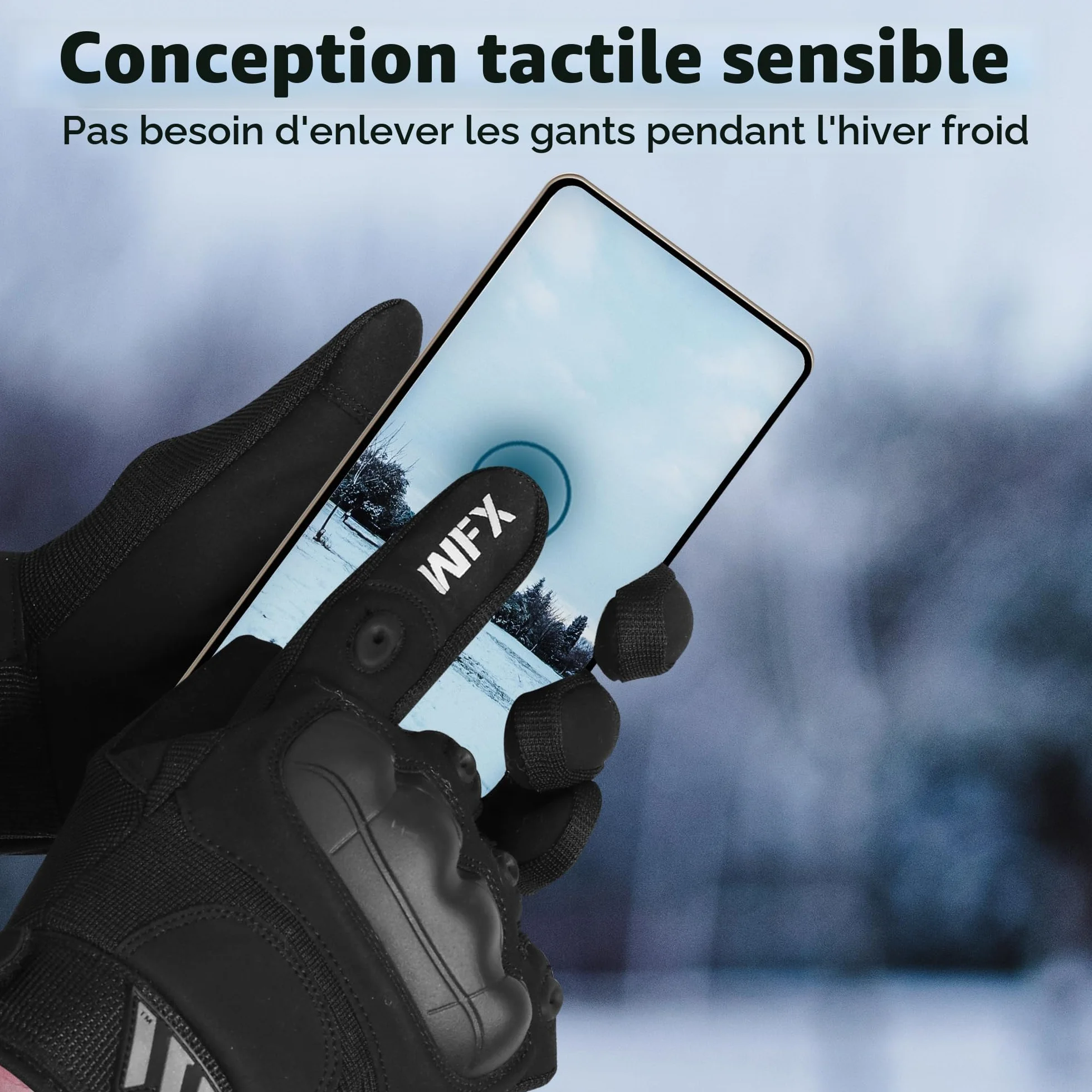 WFX Gants de moto écran tactile Respirants pour équitation course route motocross