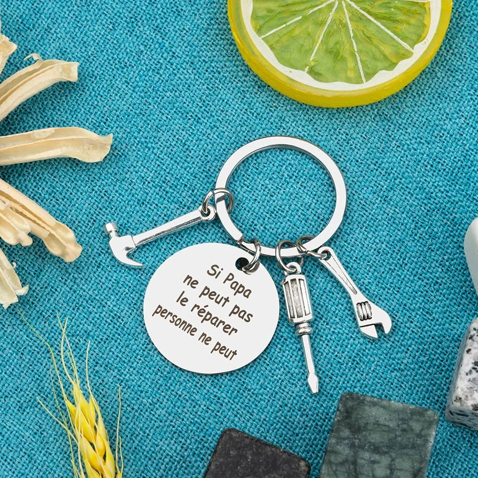Porte Clef Papa Cadeau Anniversaire Original Utile Homme 40 ans 50 ans