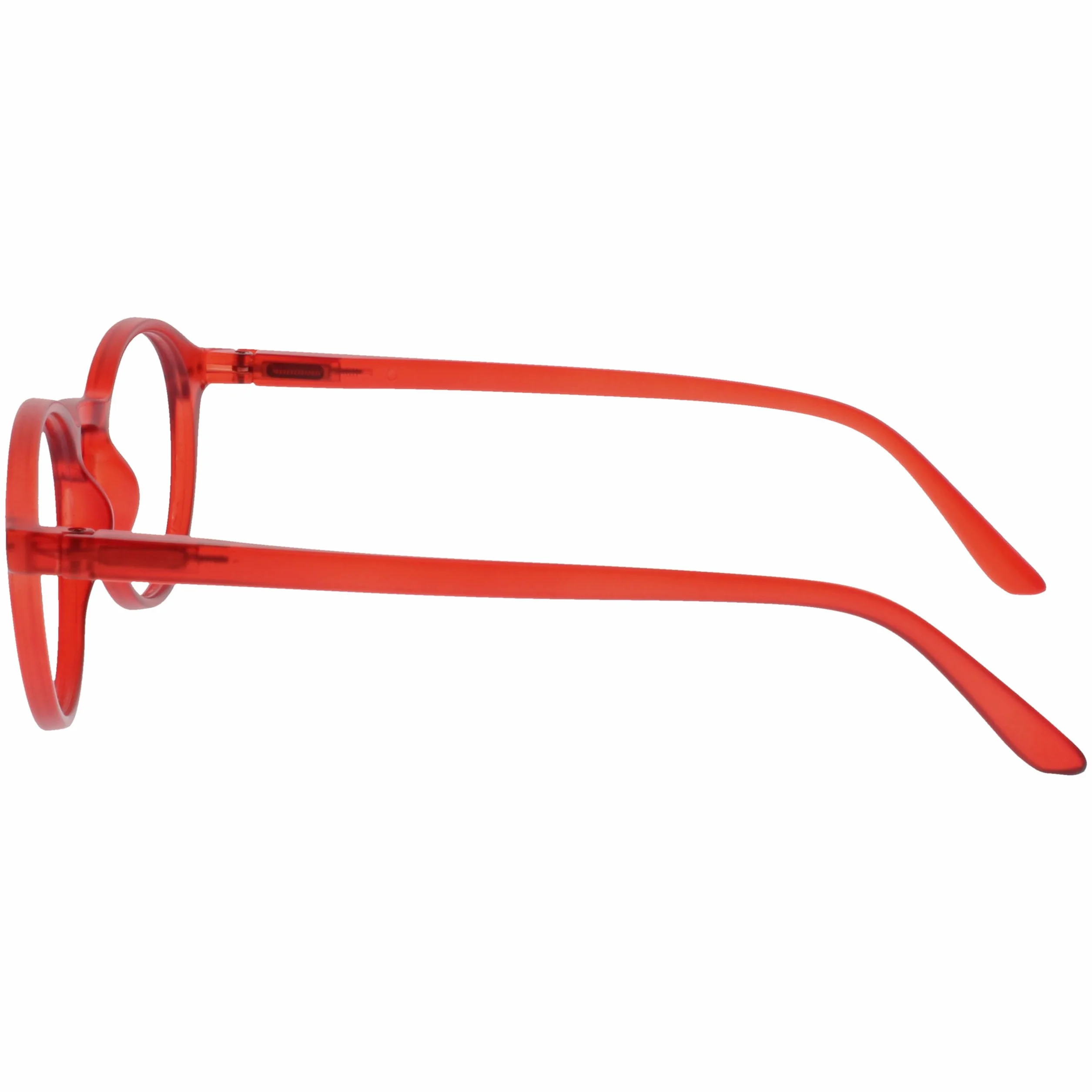 OPULIZE REY Lunettes de Lecture Lot de 3 Montures Rondes Rétro Bleu Mat Vert Rouge Charnières à Ressort +3.00