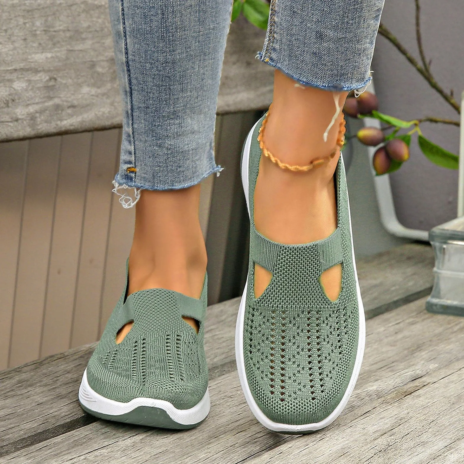 Chaussure Orthopédique Femme - Basket Mode Sport pour Femmes Basquette Marche Printemps Ete Pieds Larges Confortable