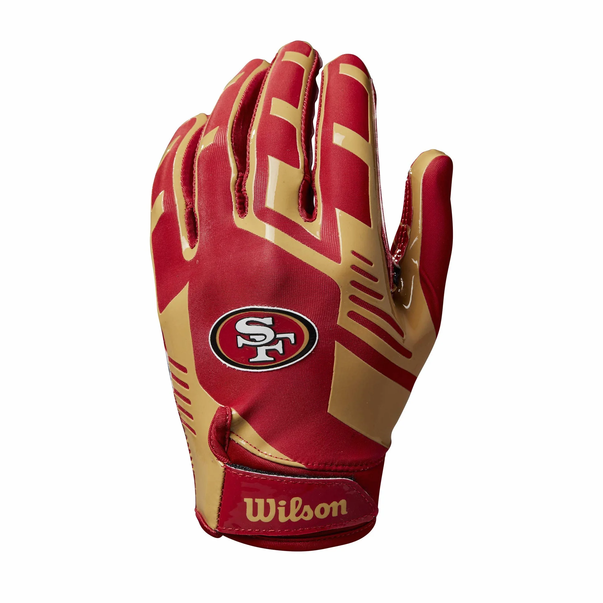 Wilson NFL Super Grip Gants Silicone Lycra-Stretch Taille Unique Adolescents