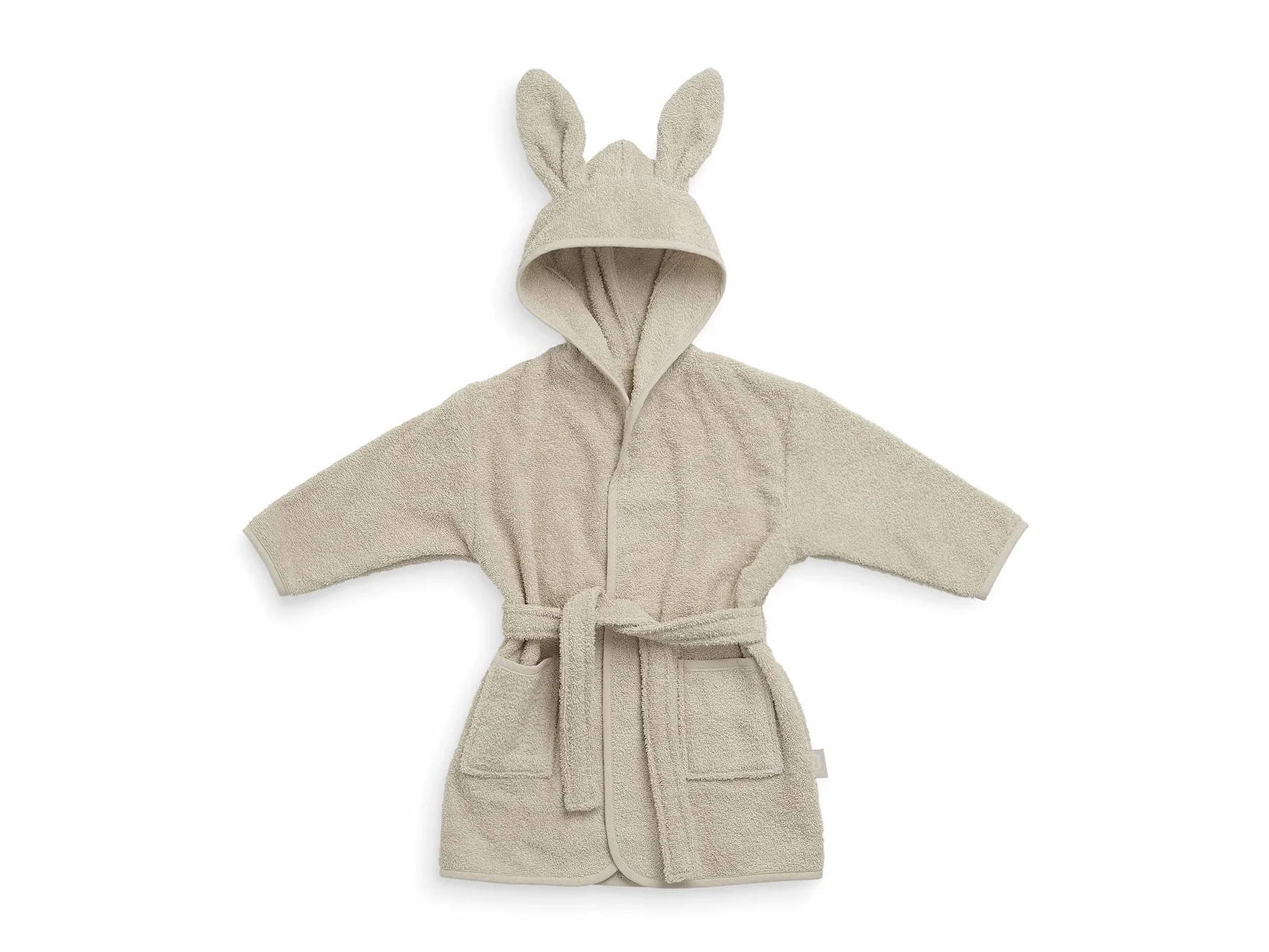 Jollein Peignoir de bain en éponge 1-2 ans Nougat