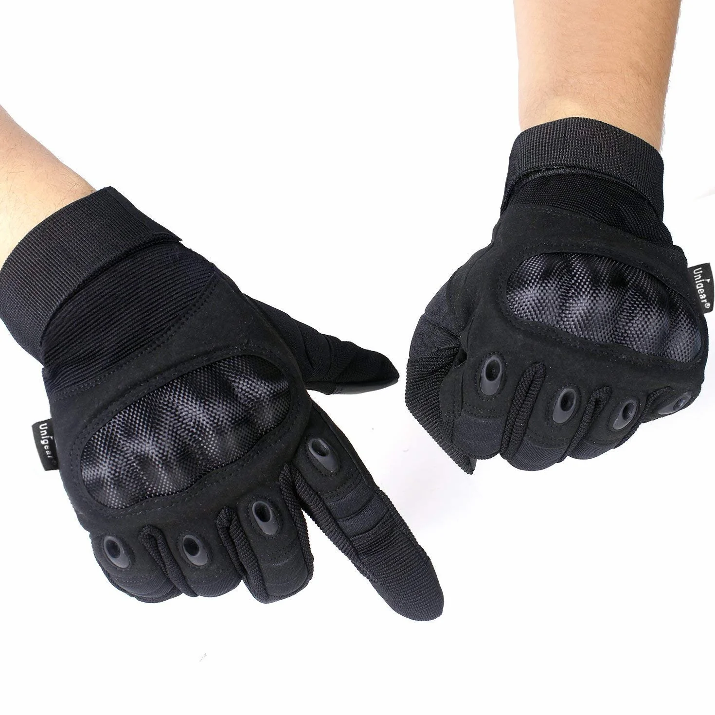 Unigear Gants Moto Homologué CE, Mi Saison Ecran Tactile Respirable pour Auto Moto