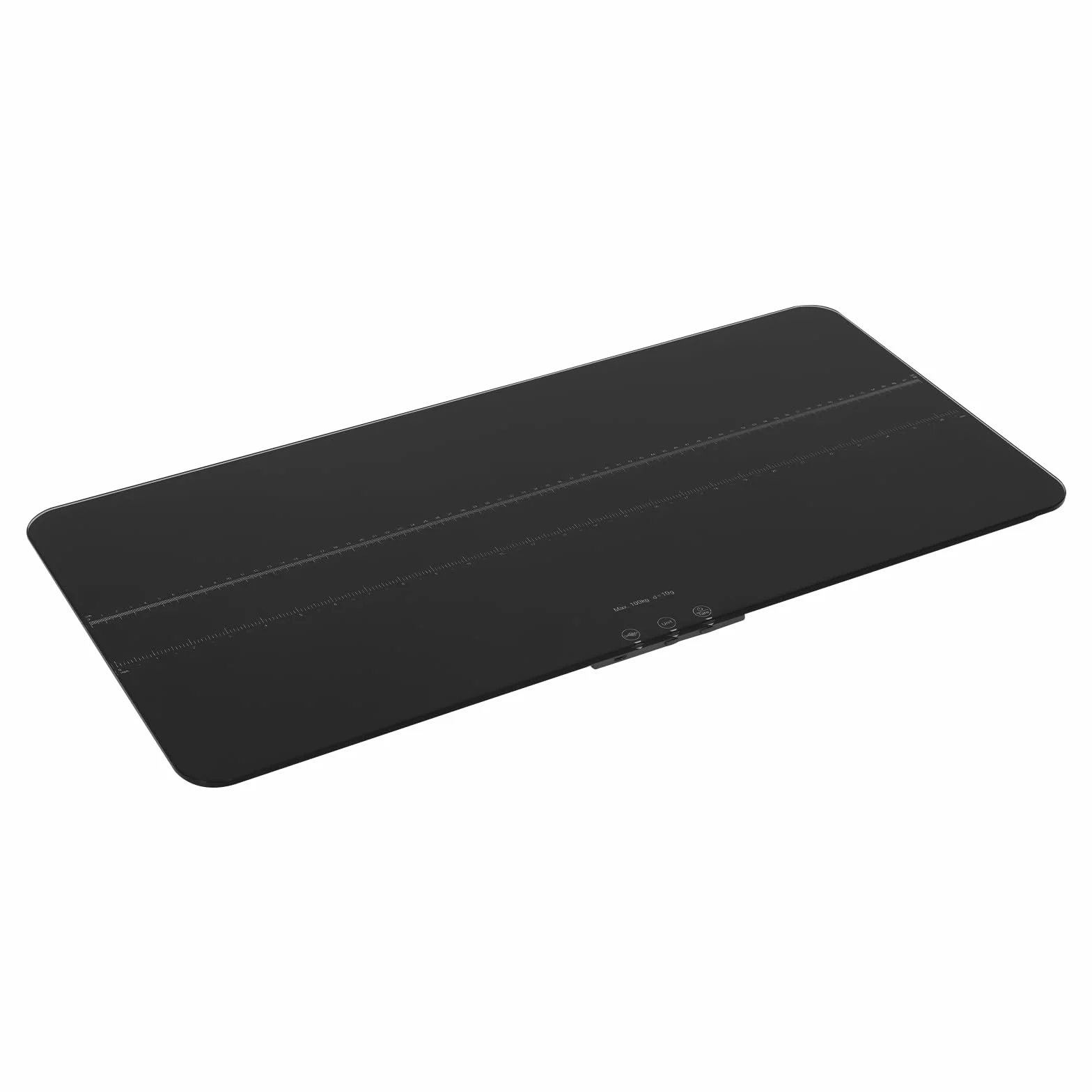 Balance numérique pour animaux de compagnie 100 kg Précision 10 g Grande plate-forme Affichage LCD 3 modes de pesée Fonction tare Noir