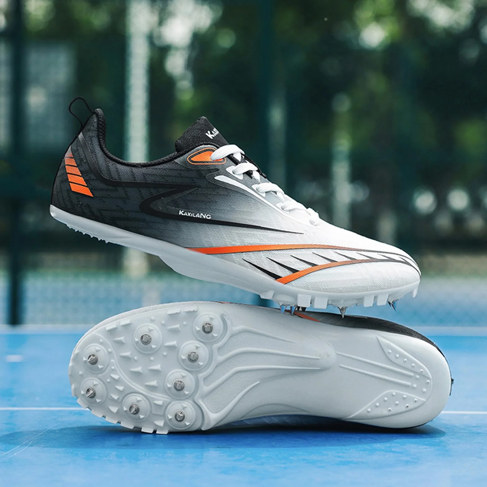 Chaussures D'athlétisme à Pointes Baskets Légères Hommes Femmes