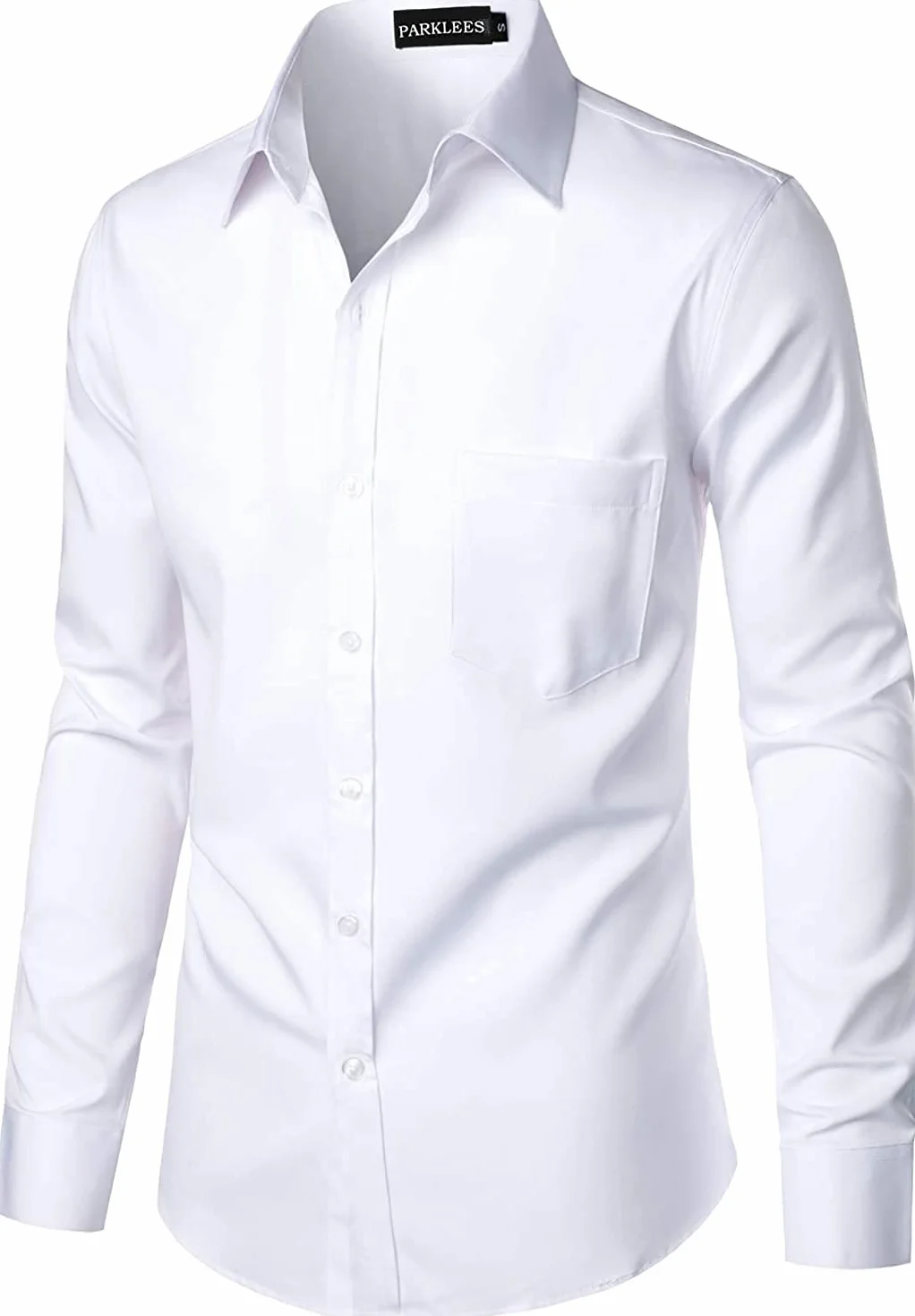 PARKLEES Chemise élégante à coupe ajustée manches longues homme