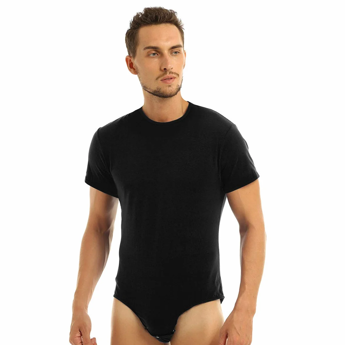 Body Homme T-Shirts de Sport Manche Courte Coton