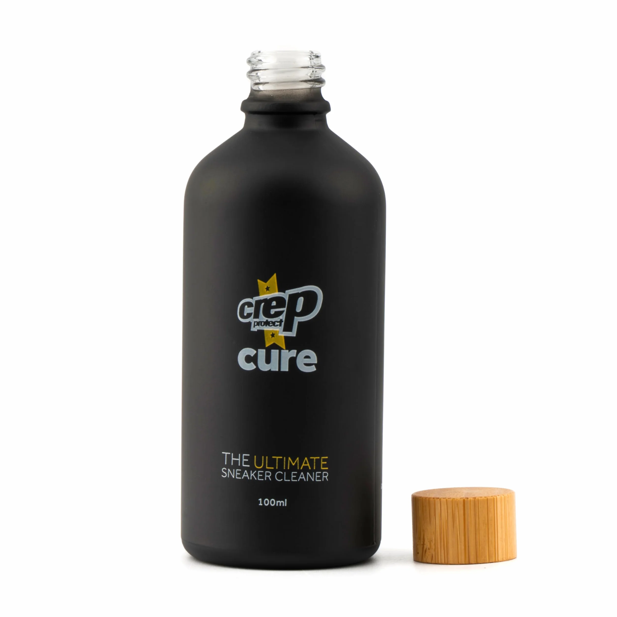 Crep Protect Kit de CURE - Kit de nettoyage de baskets haut de gamme avec brosse, solution 100 ml, chiffon microfibre et pochette réutilisable