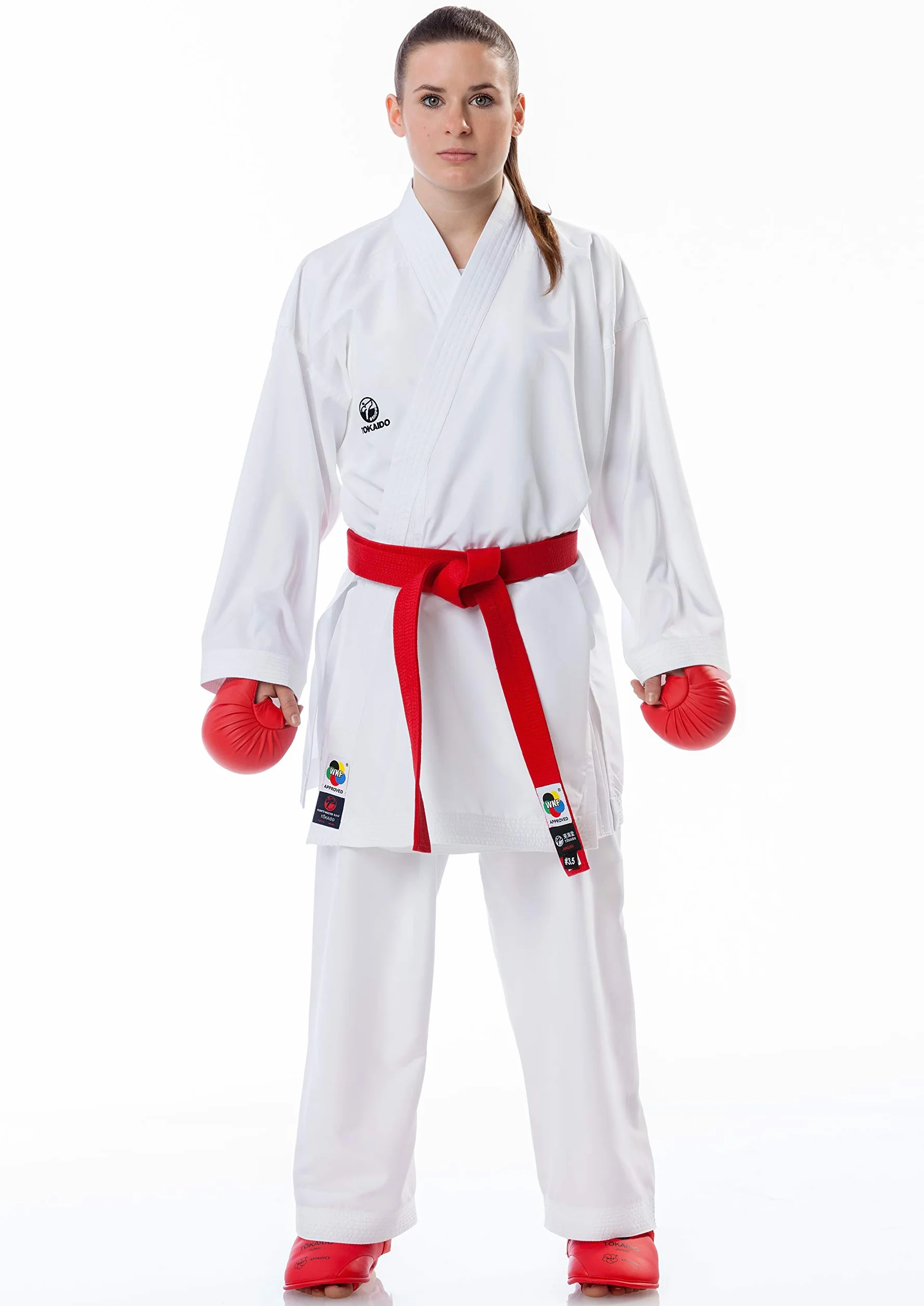Tokaido Kumite Master RAW WKF Karategi Kimono Blanc
