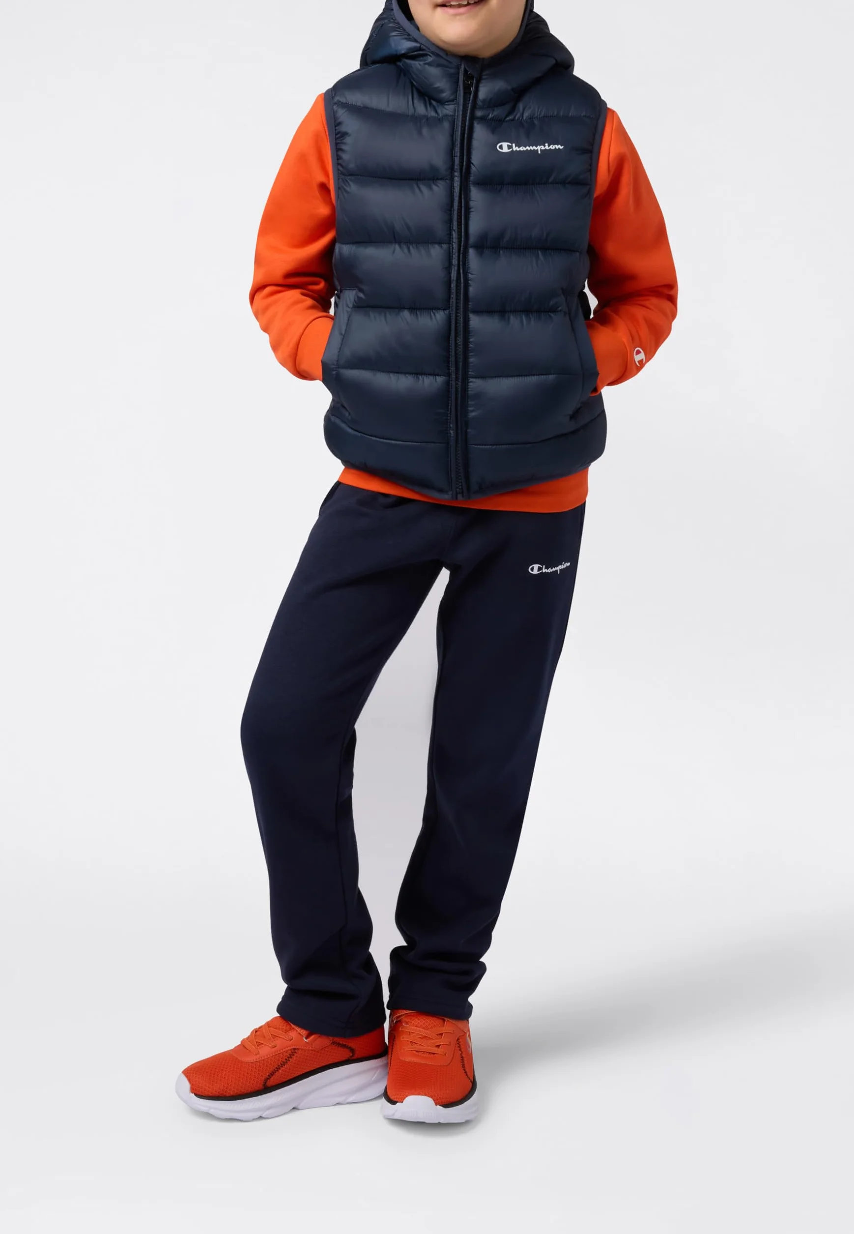 Champion Gilet Legacy bleu M garçon