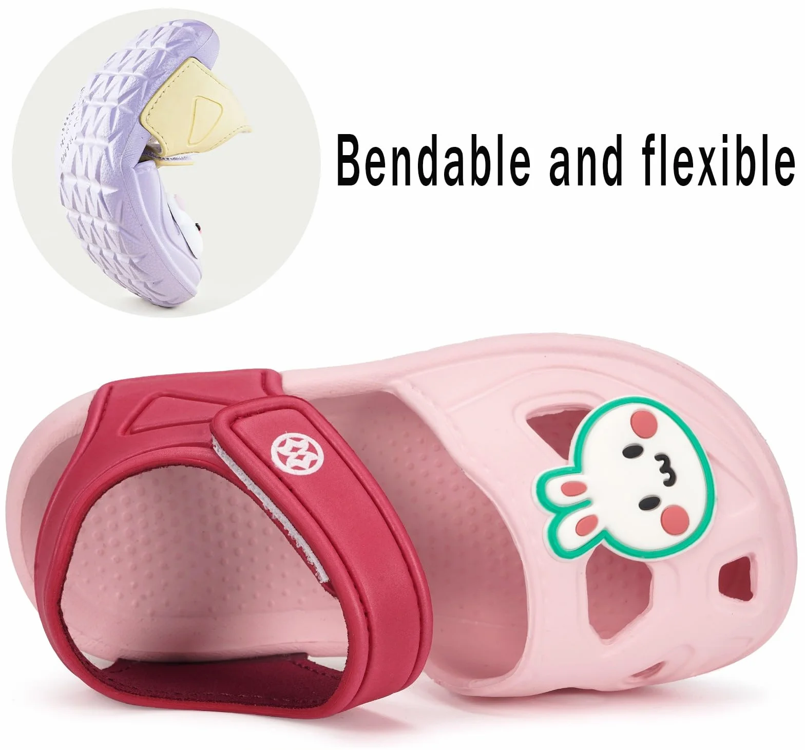 Sandales Enfants Chaussures Plage Piscine Fille Garçon Bébé Confortables Légères Flexibles Transpirantes Été