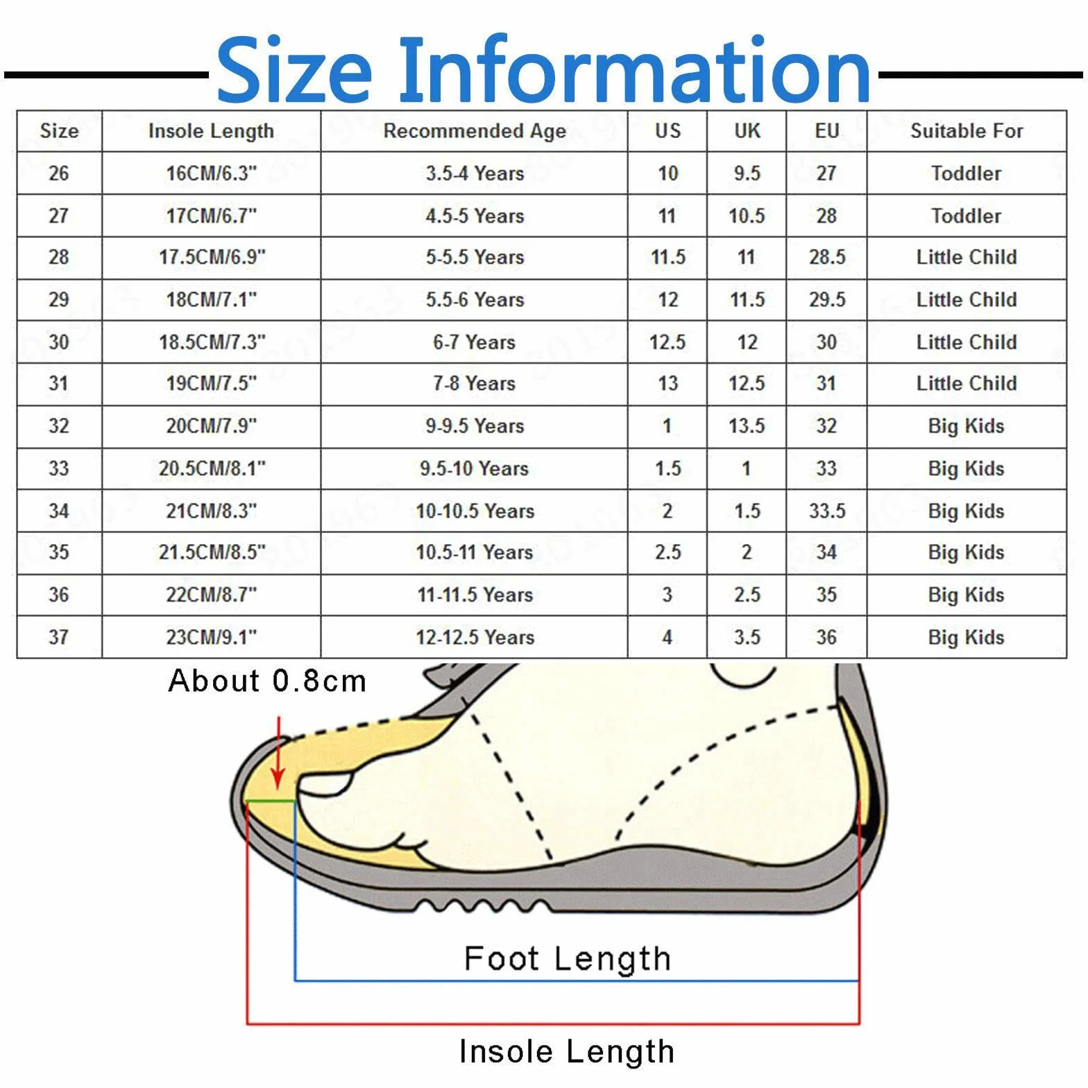 Chaussures de sport pour fille Antidérapantes Respirantes Semelle plate Lacets Boucle à crochet
