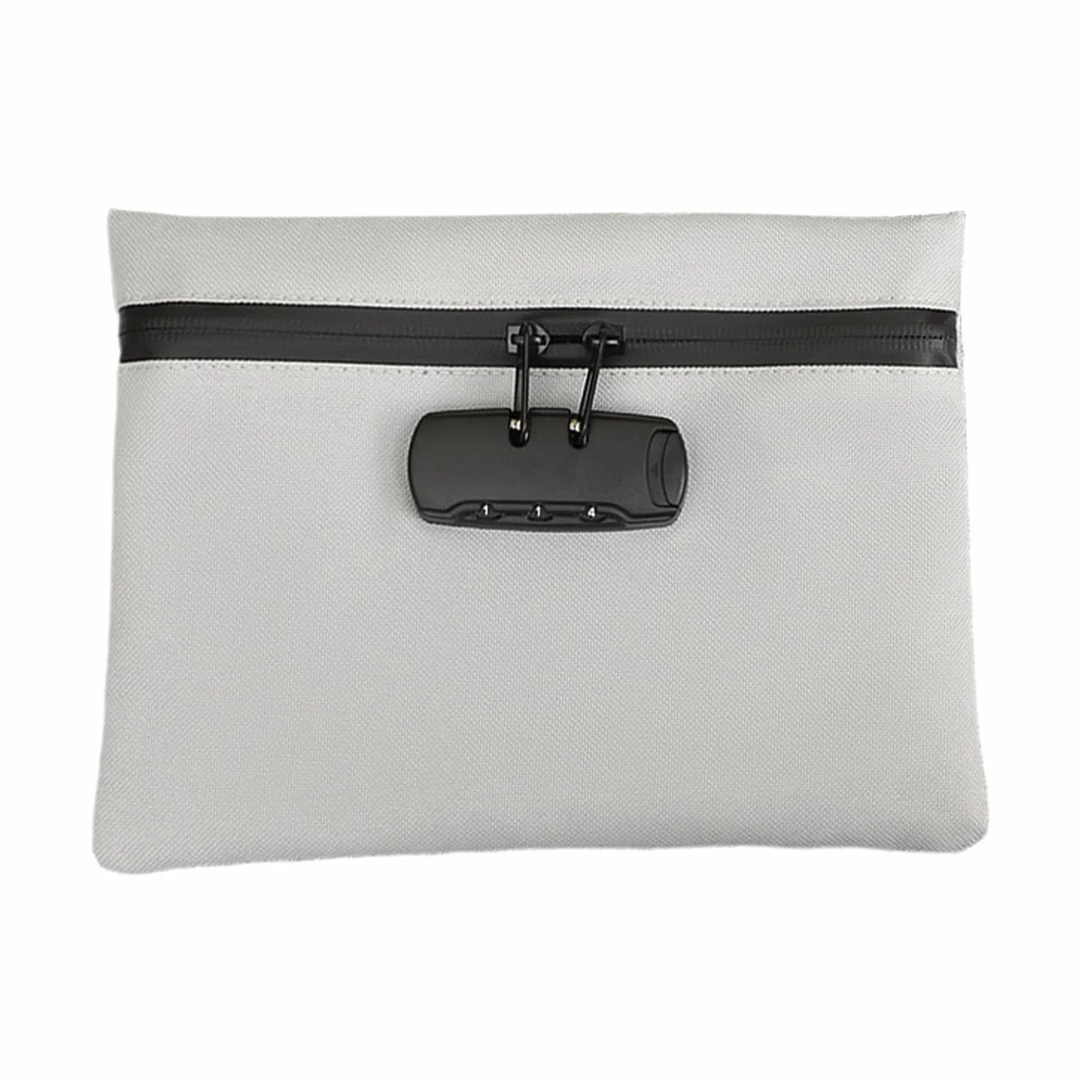 Sac Avec Serrure Pochette Sécurisée Organisateur Étanche Portable Voyage Bureau École
