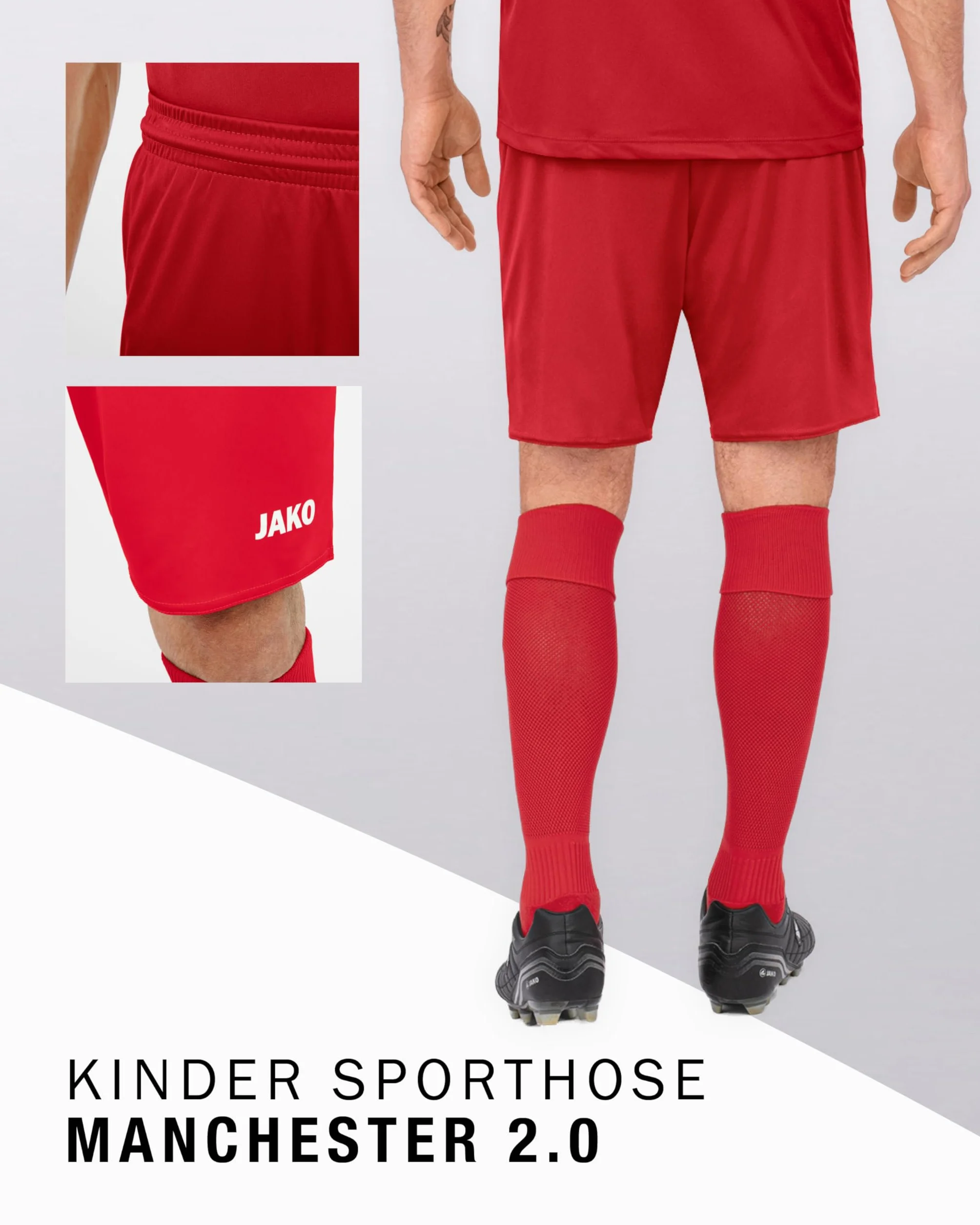 JAKO Pantalon De Sport Manchester 2.0 Mixte Enfant