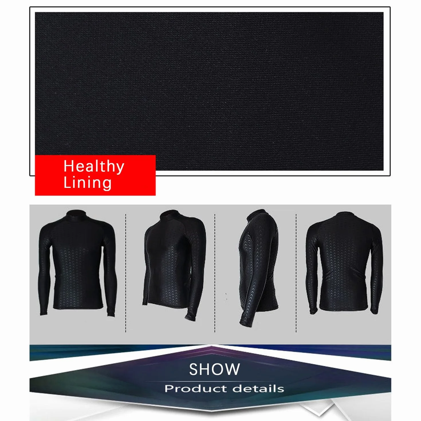 Combinaison de Surf Homme Imperméable Séchage Rapide Plongée Snorkeling