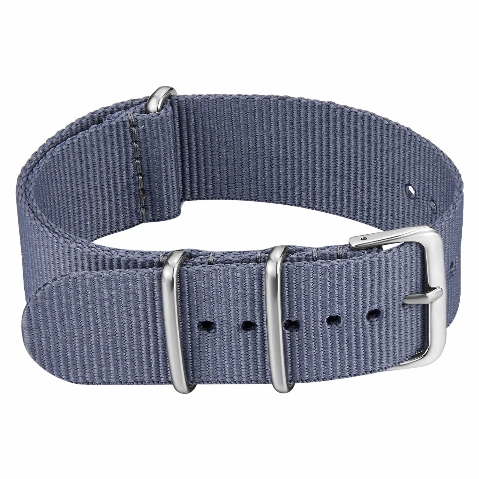 Bracelet de montre de rechange en nylon, lot de 2, 18-22 mm pour homme et femme