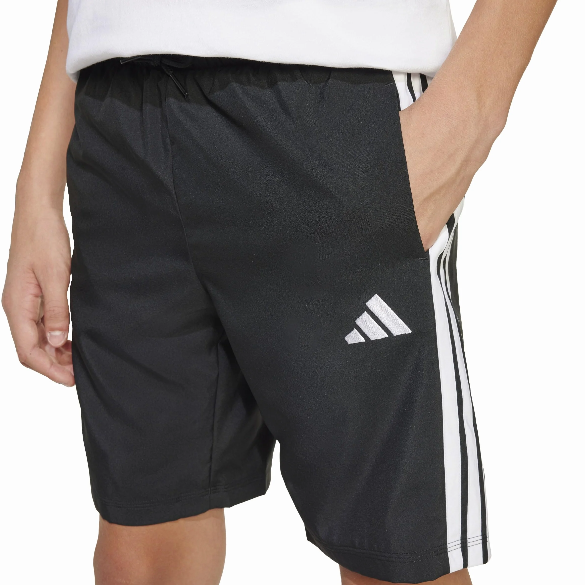Adidas Essentials Climacool Stripes Short Hybride Mixte Enfant