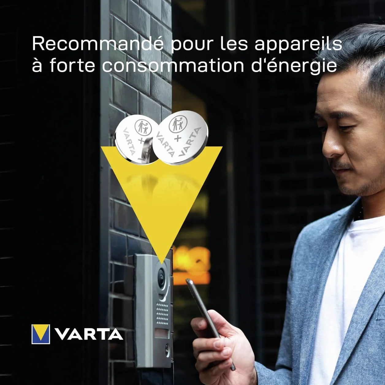 VARTA Piles Bouton CR1632, lot de 2, Lithium Coin 3V