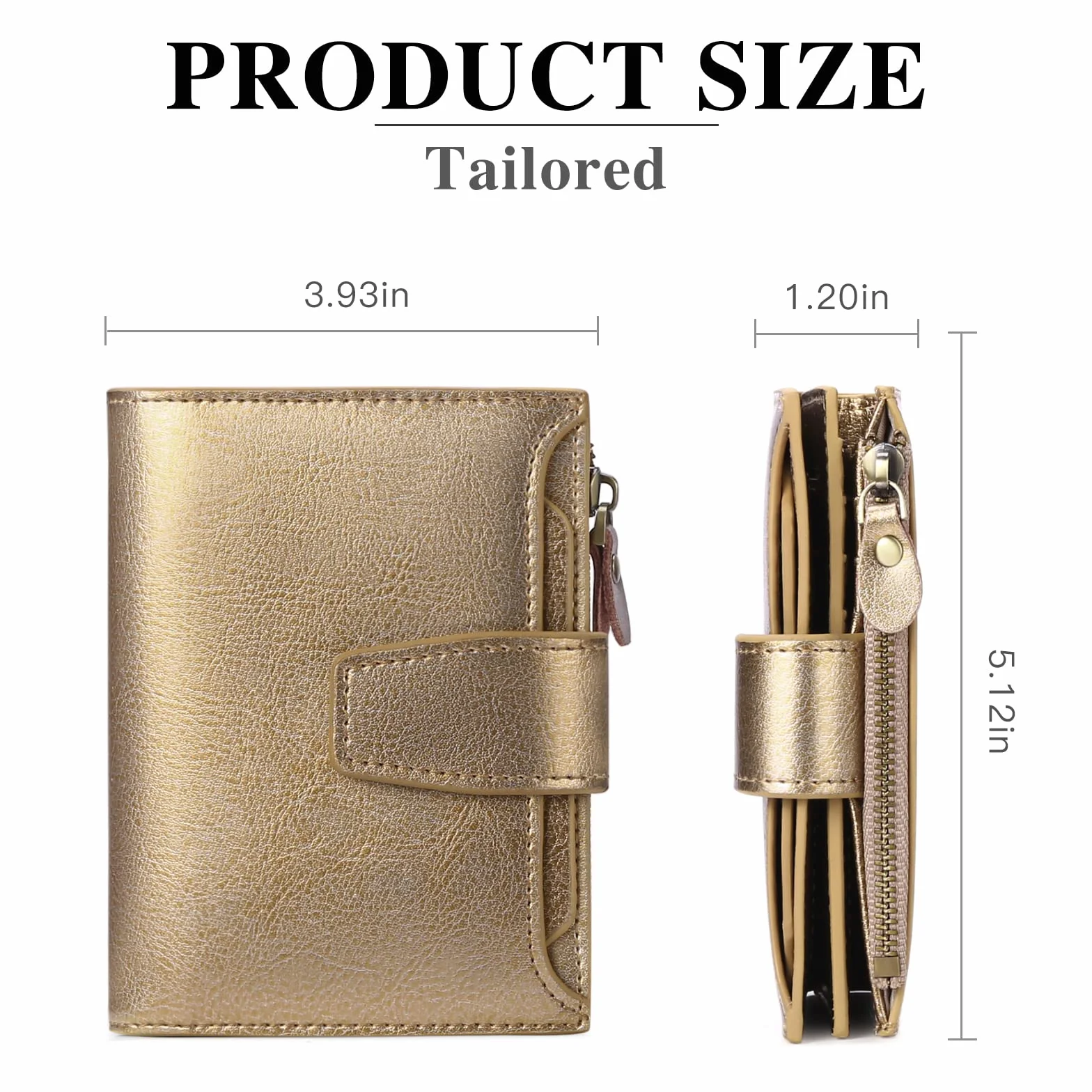 Portefeuille Femme Cuir RFID Blocage SENDEFN