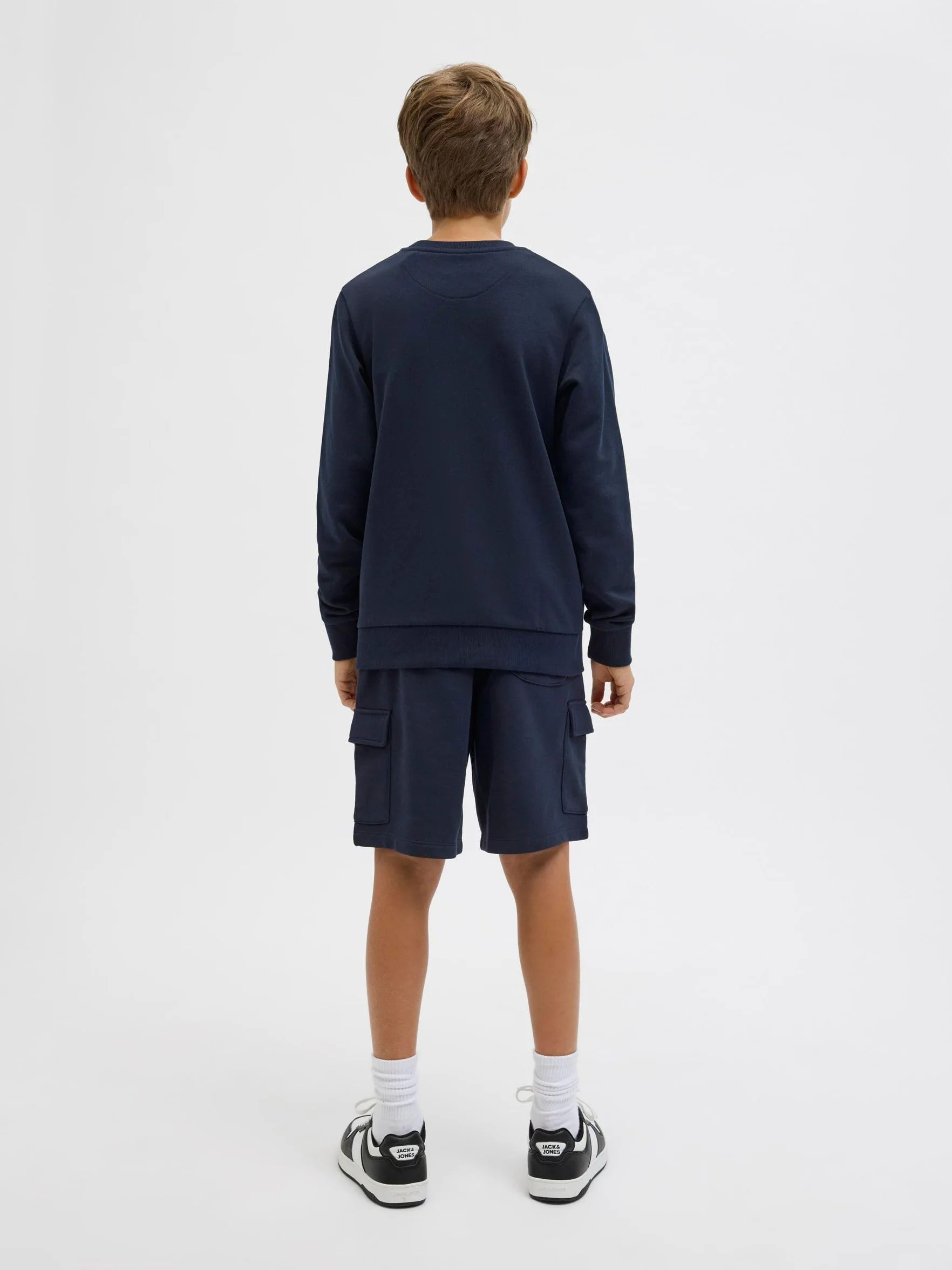 JACK & JONES Jpstbradley Short Cargo Sweat GMS JNR Garçon