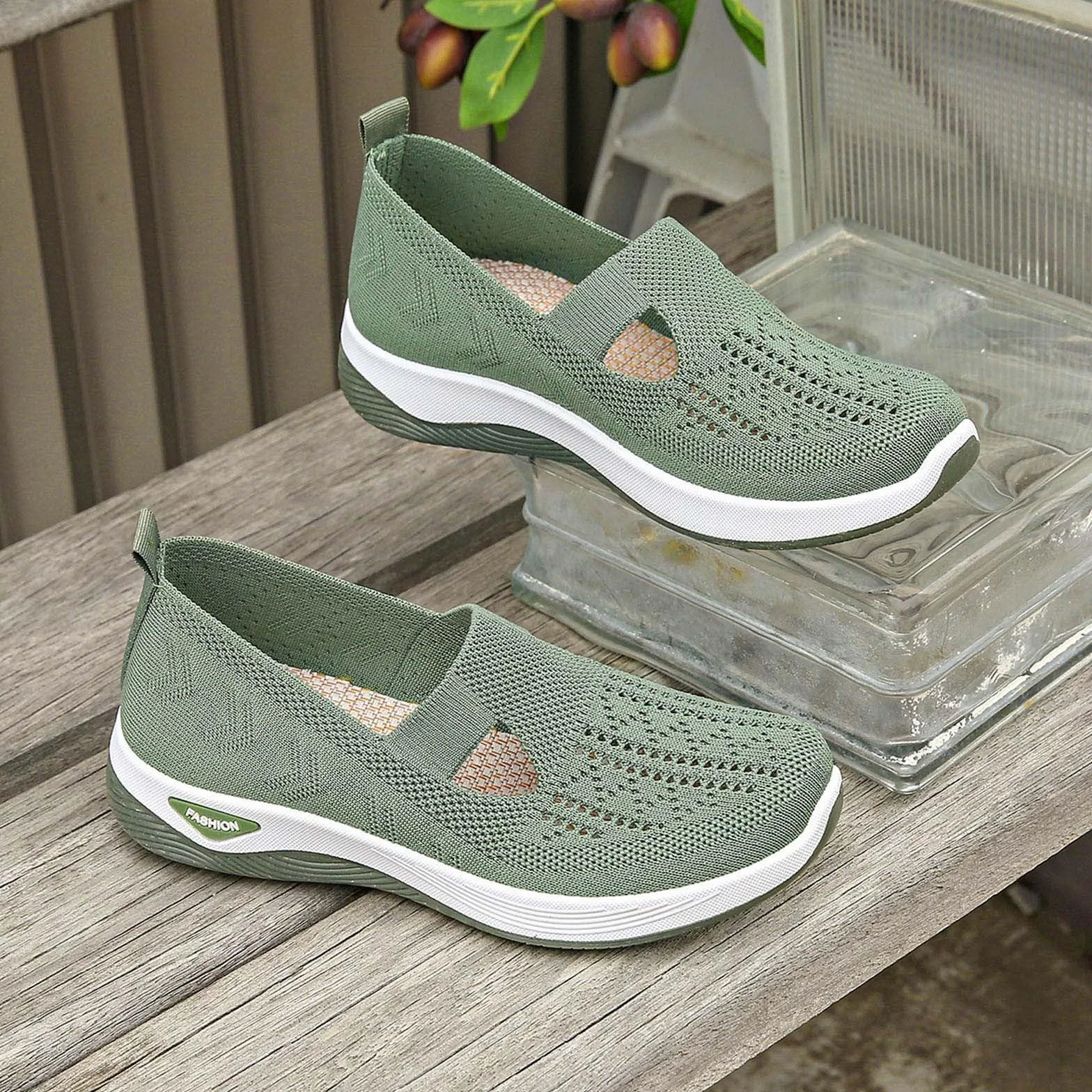 Chaussure Orthopédique Femme - Basket Mode Sport pour Femmes Basquette Marche Printemps Ete Pieds Larges Confortable