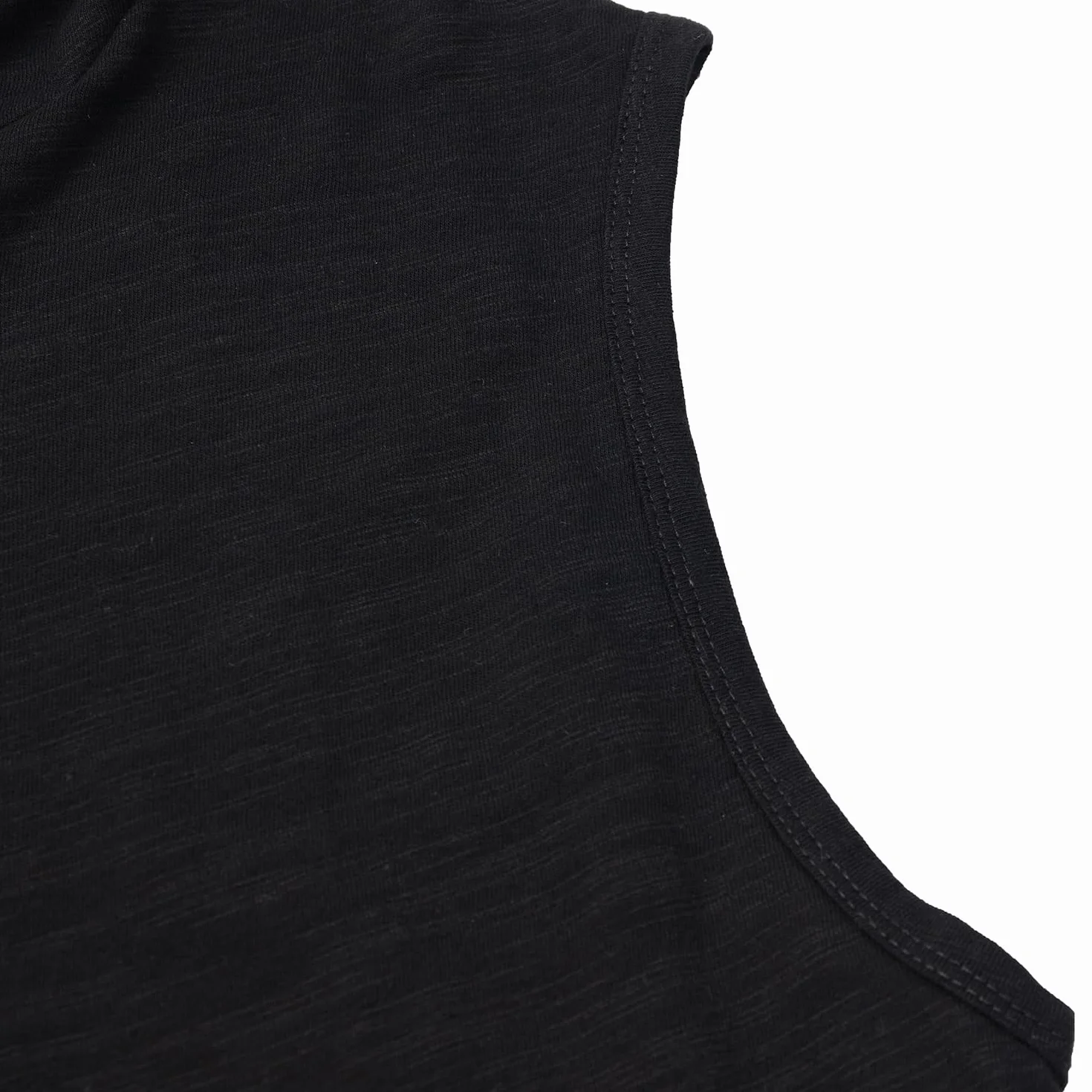 Débardeur à Capuche sans Manches Homme Coton Muscle Shirt Fitness Gym