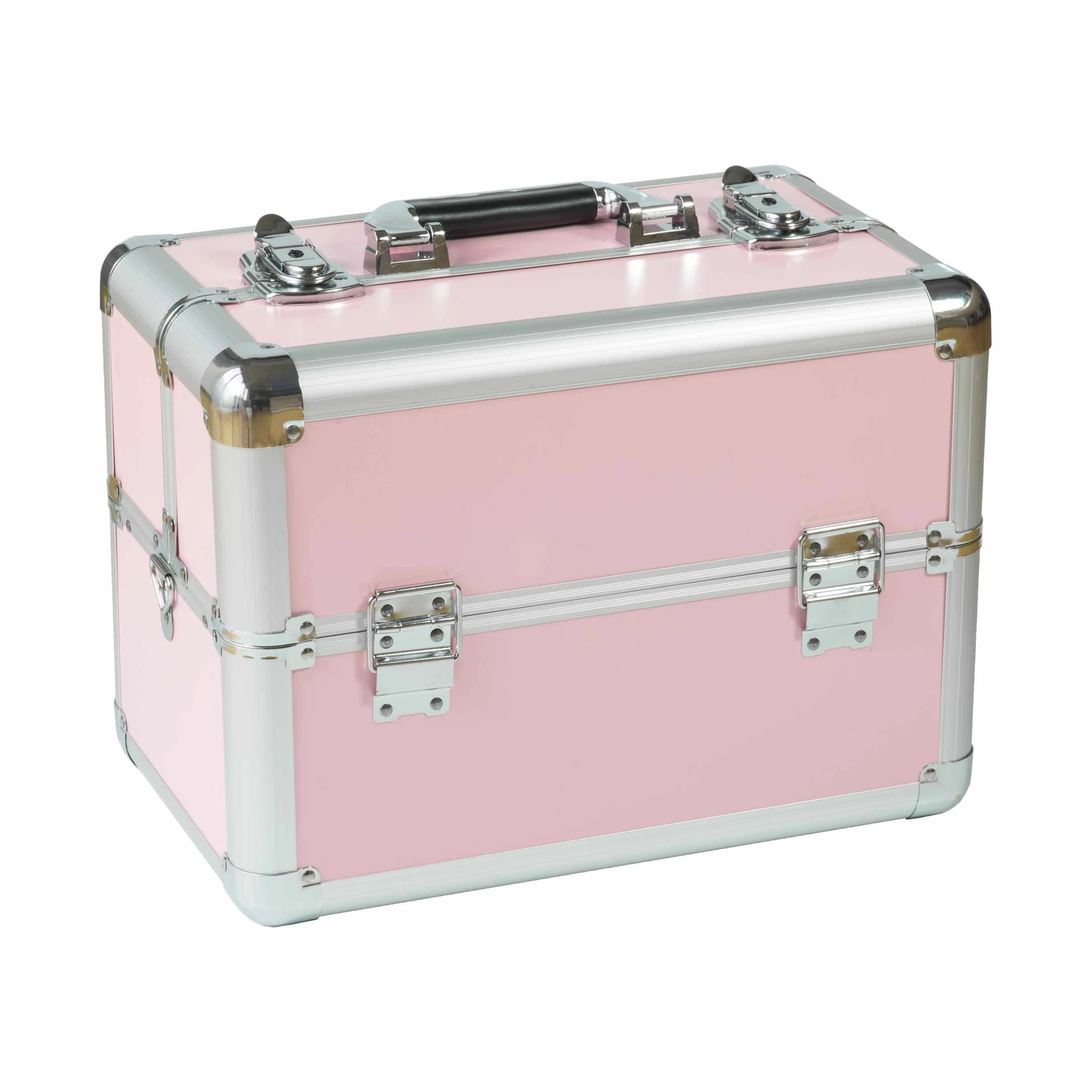 Malette Maquillage Aluminium Rose Vanity Case