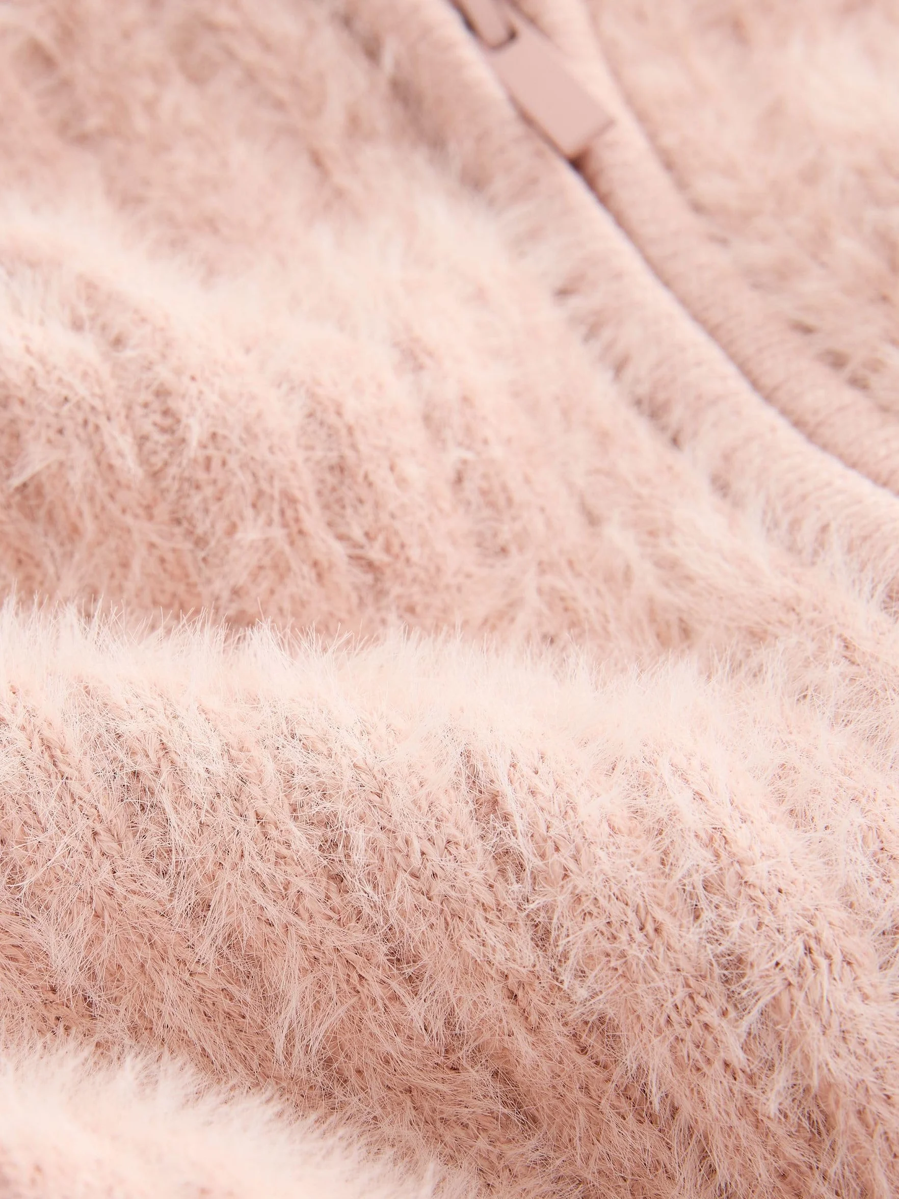 NEXT Fille Sweat à Capuche Duveteux Zippé