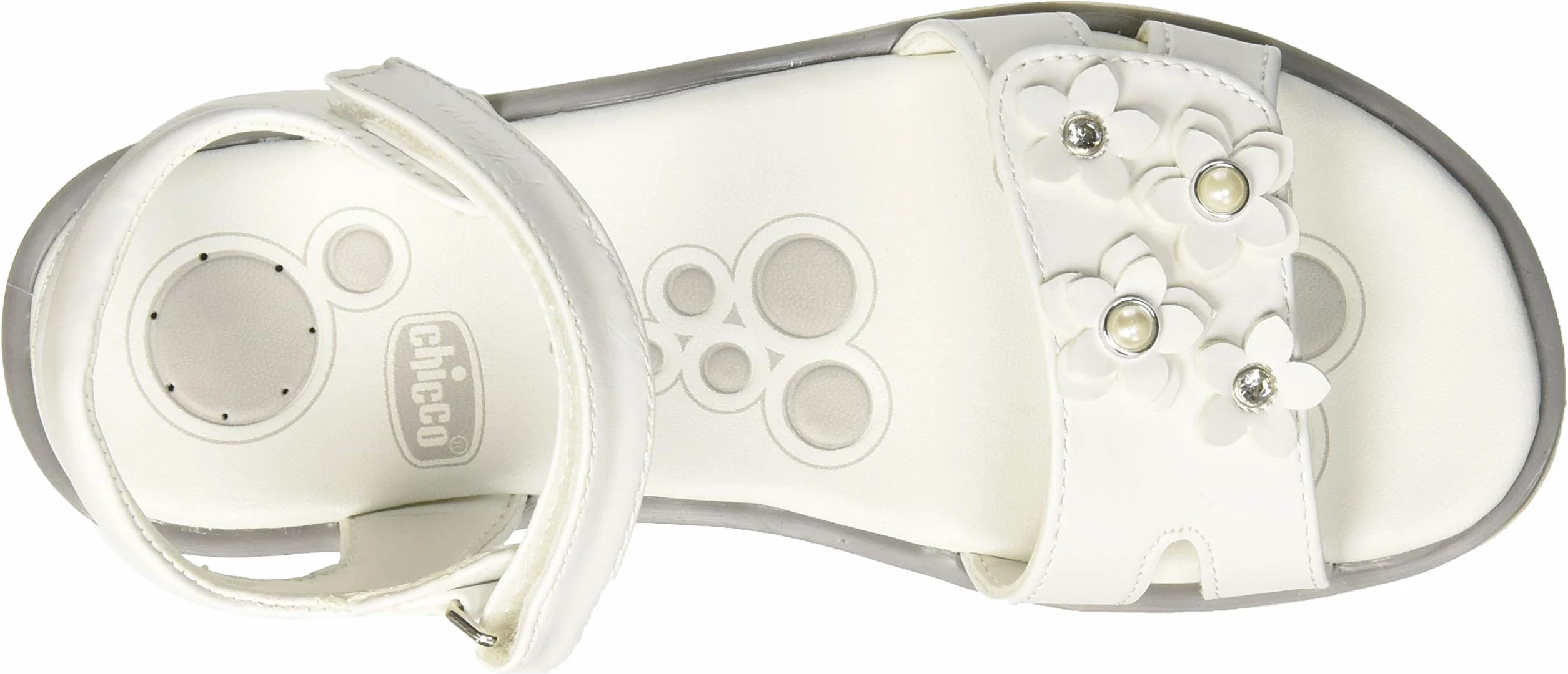 Chicco Sandales à Double Velcro Fille Confortables Légères Flexibles Transpirantes