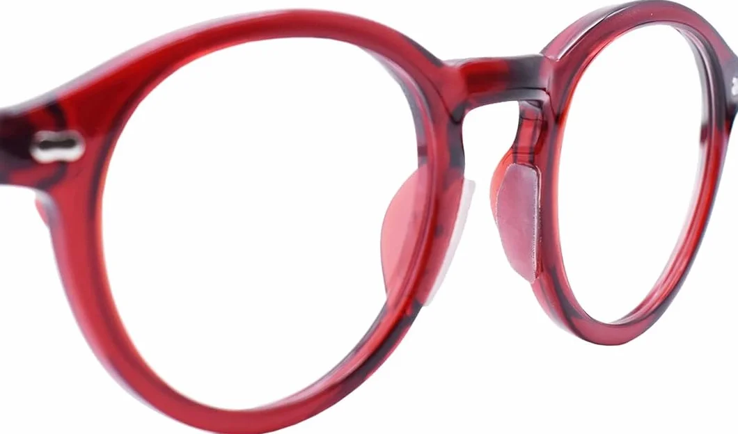 Setex Gecko Grip Plaquettes de Nez pour Lunettes 5 Paires Transparentes Antidérapantes 1 x 7 x 16 mm