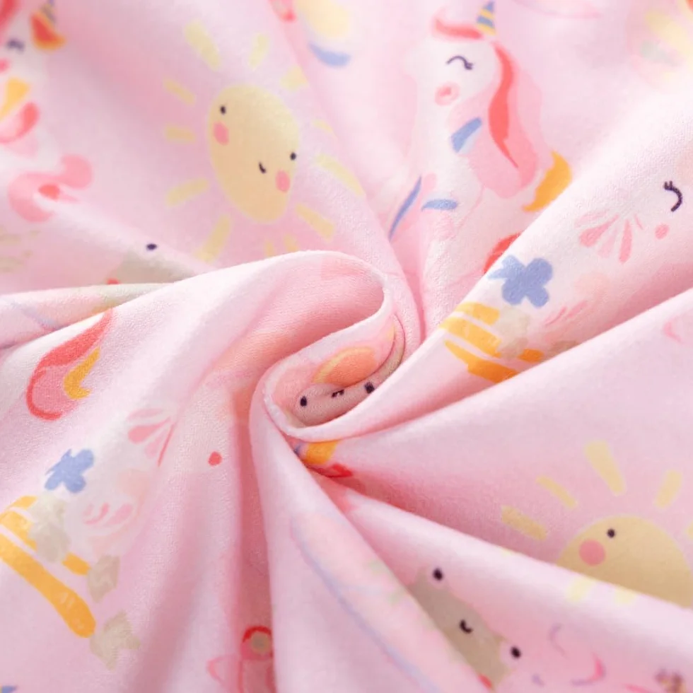 LitBud Sweat à Capuche Zippé pour Filles, Veste Enfants 1-8 Ans