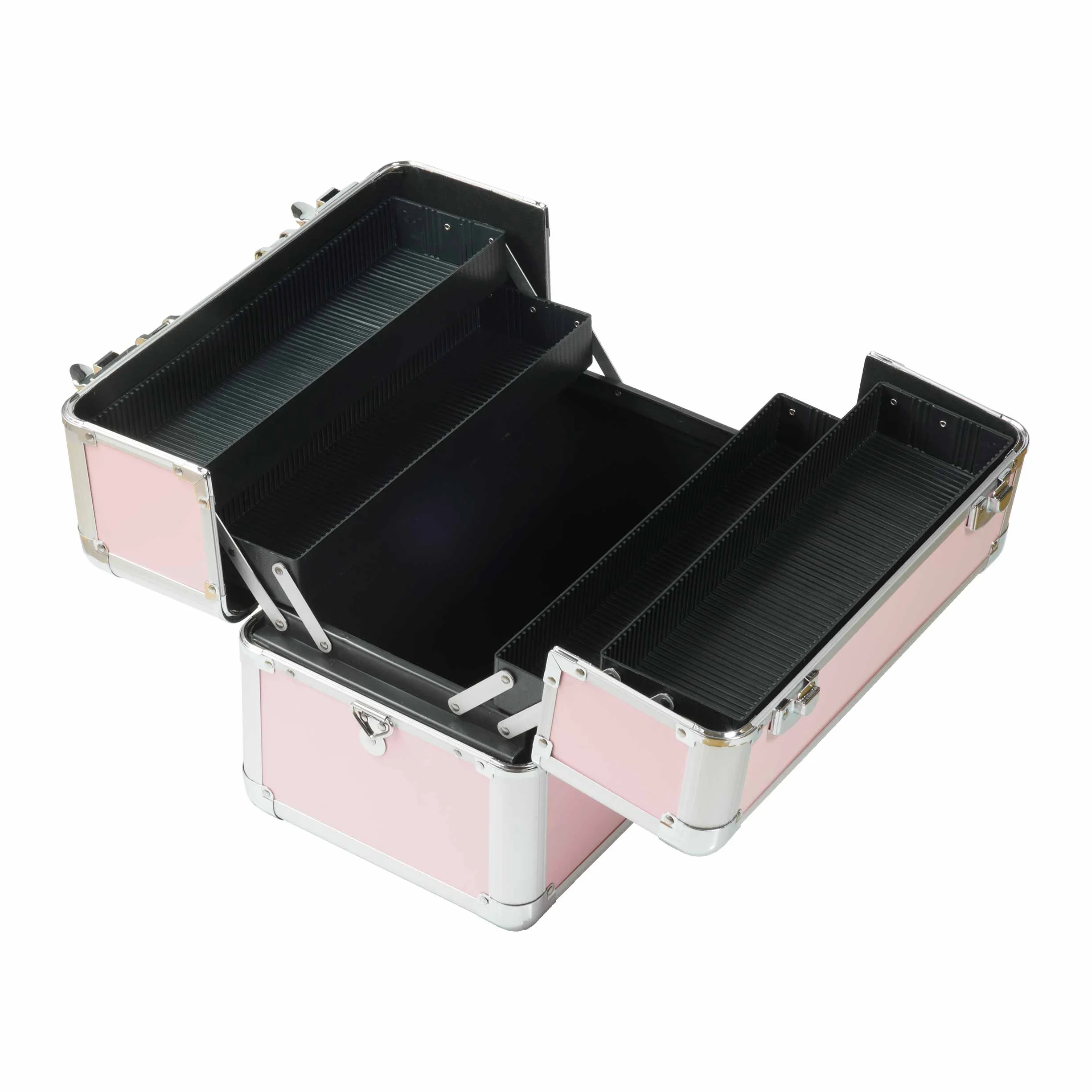 Malette Maquillage Aluminium Rose Vanity Case