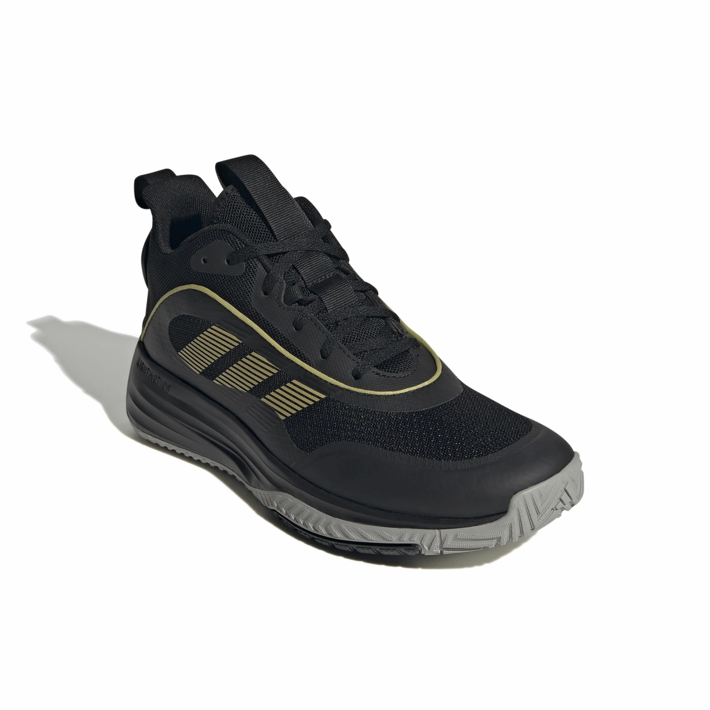 adidas Own The Game 3 Shoes Homme Core Black Gold Metallic MGH Solid Grey 46 EU