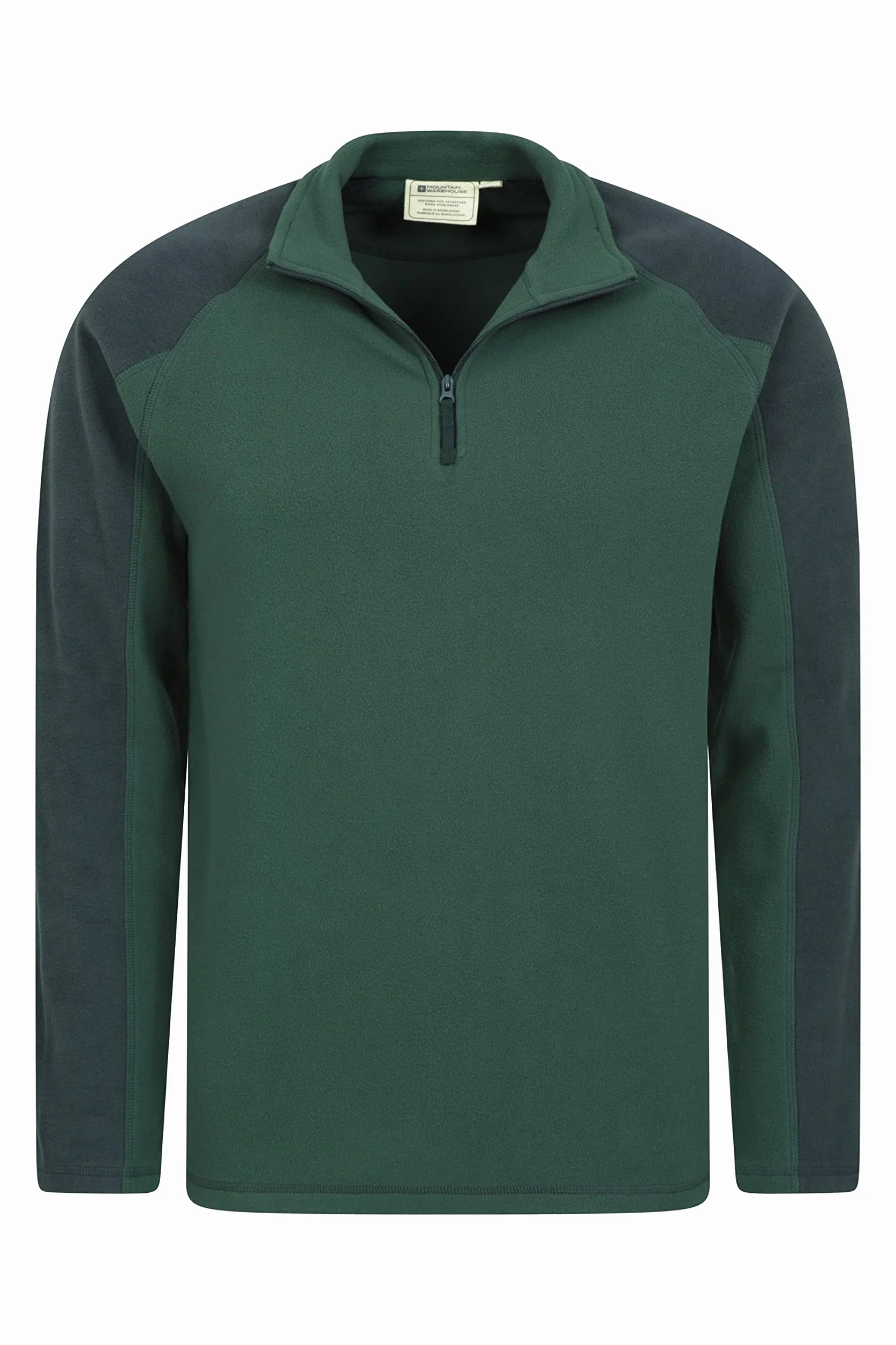 Mountain Warehouse Ashbourne Mens Half-Zip Fleece Multipack Lightweight Anti-Pill Breathable Sweatshirt